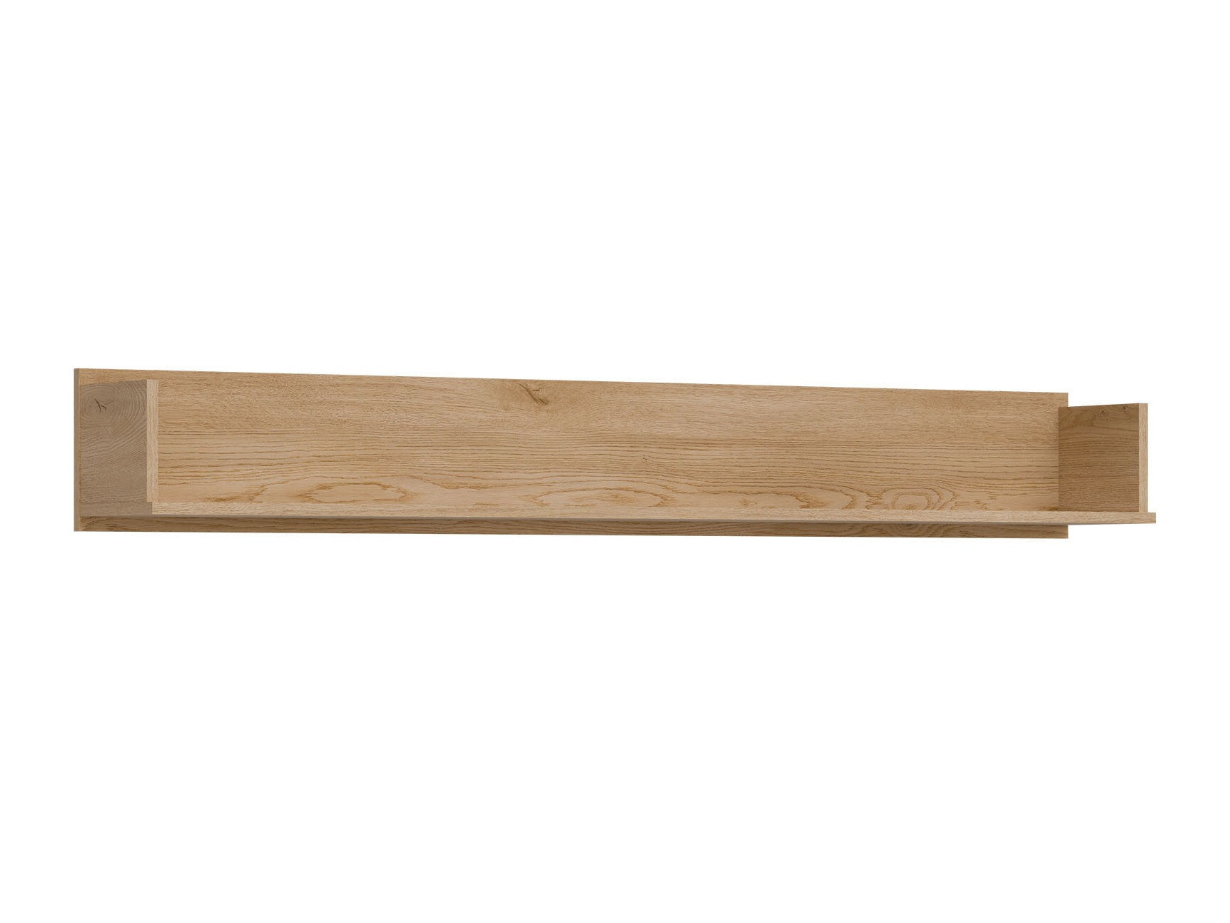 Parete attrezzata Teselbu 116 (Bianco + Quercia)