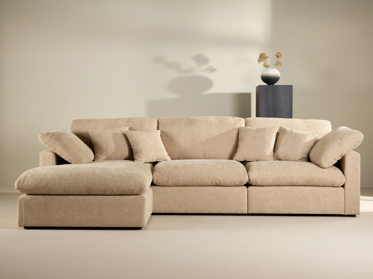 Divano angolare Dallas 4813 (Nocciola)