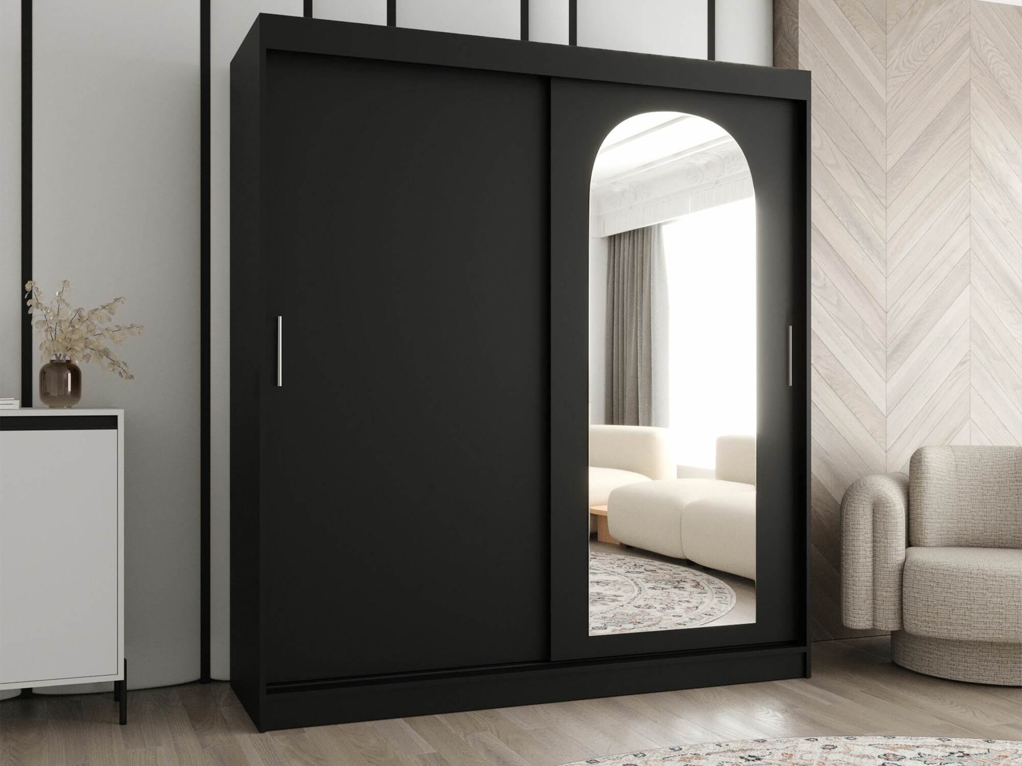 Armadio Hartford 500 (Nero)