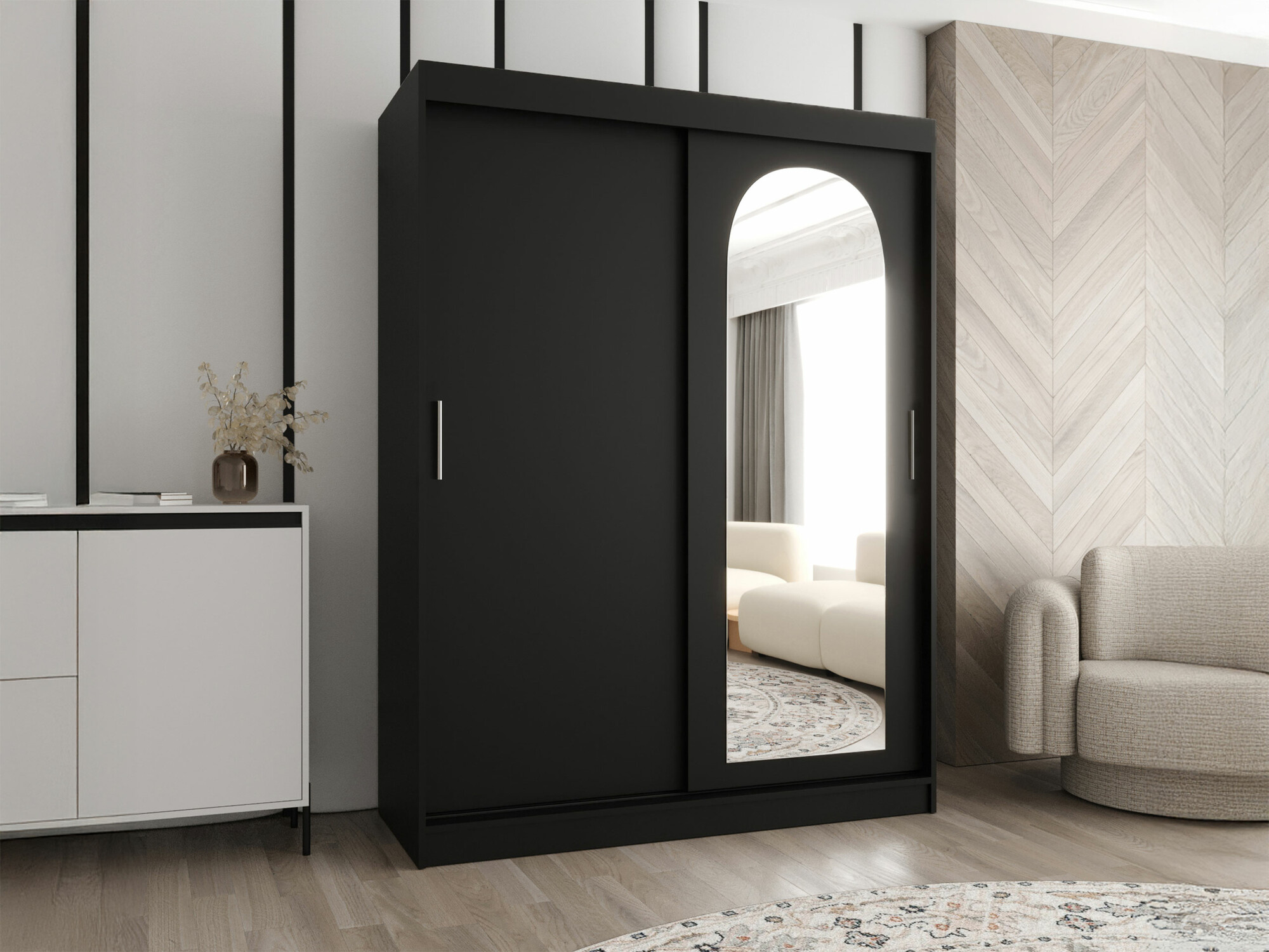 Armadio Hartford 502 (Nero)