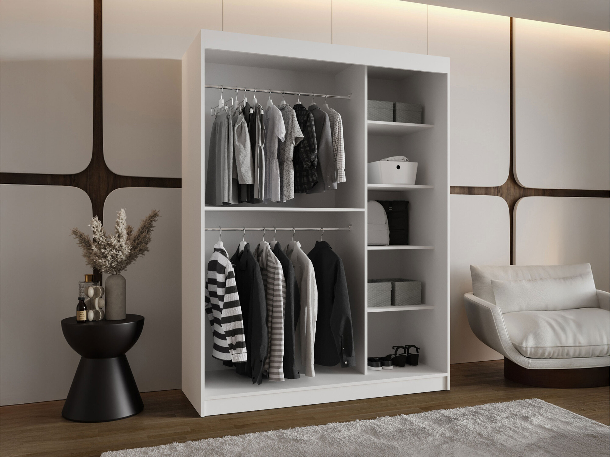 Armadio Hartford 502 (Nero)