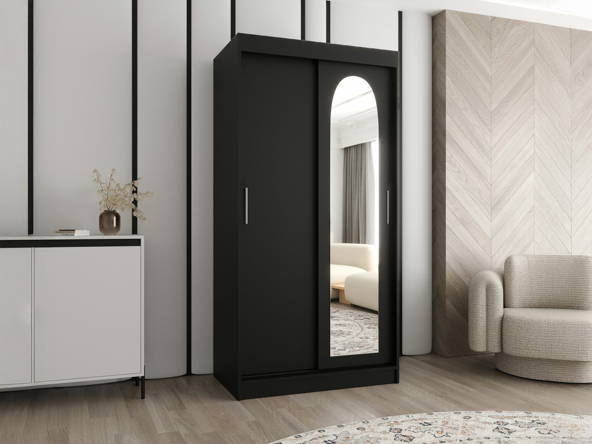 Armadio Hartford 505 (Nero)