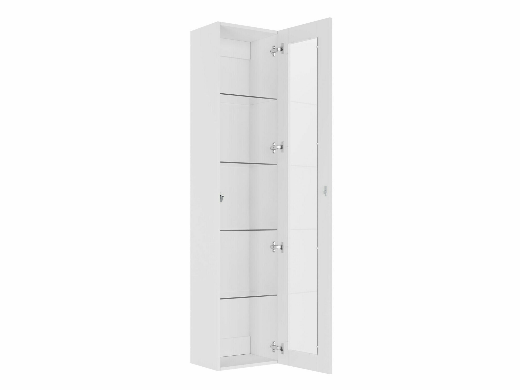 Mensola Vilrin IV (Bianco + Bianco lucido)