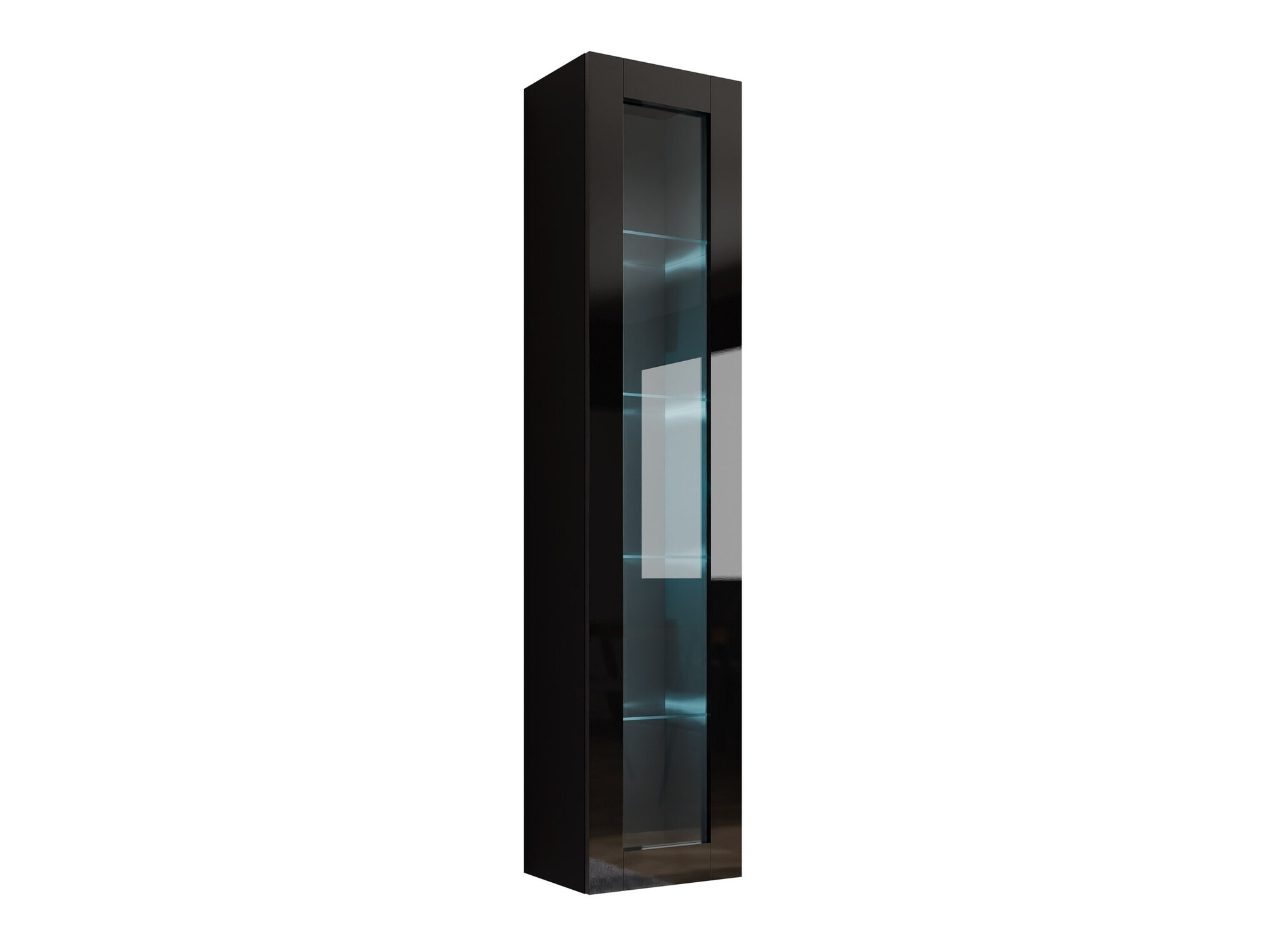 Mensola Vilrin IV (Nero + Nero lucido)