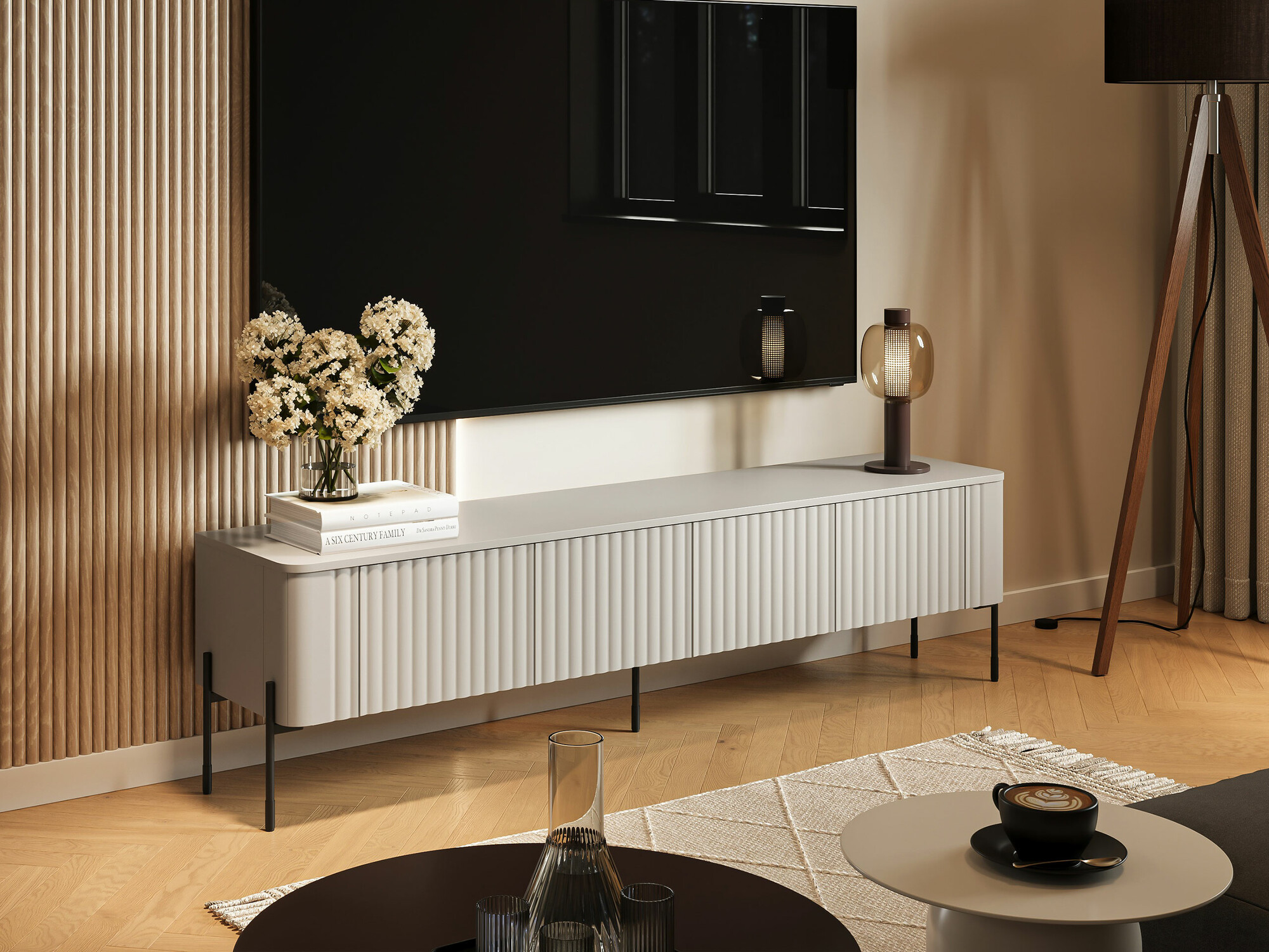 Mobile porta TV Nobilitas (Cachemire)