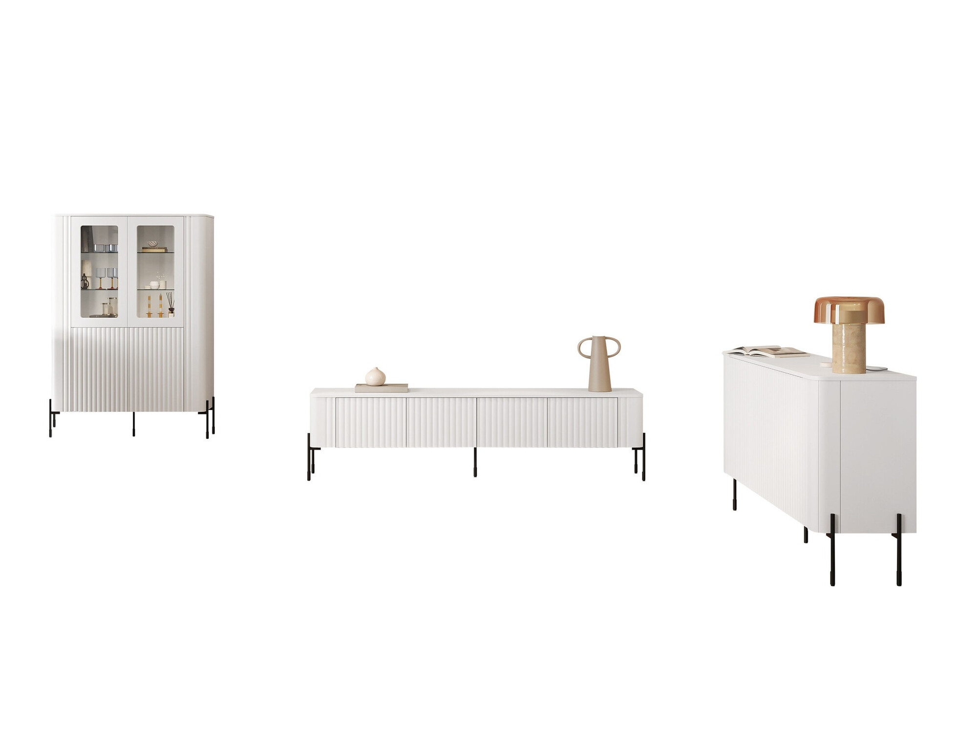 Parete attrezzata Nobilitas (Bianco)