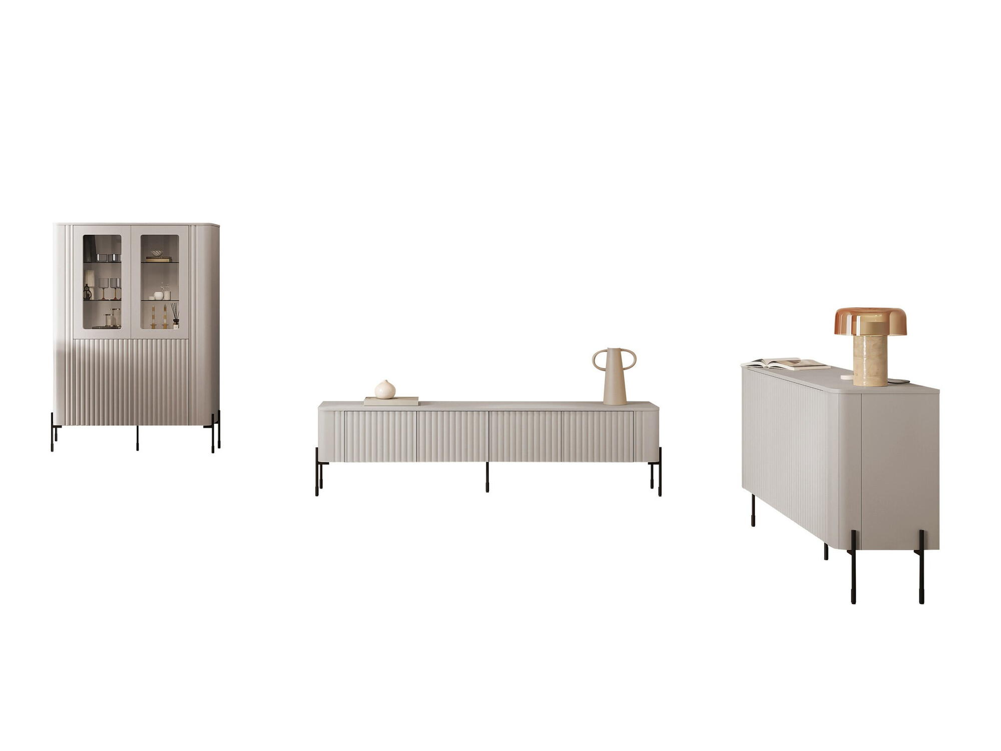 Parete attrezzata Nobilitas (Cachemire)