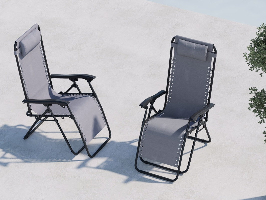 Sedia per esterni Dallas 4823 (Grigio)