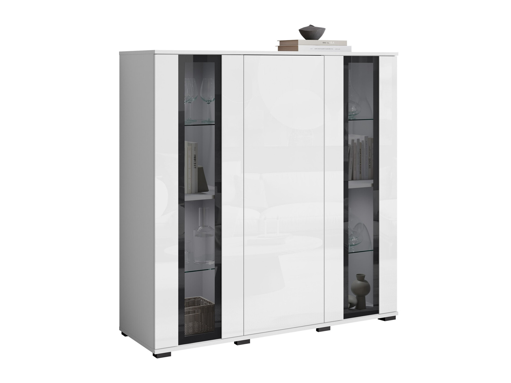 Madia Torcame 100 (Bianco + Bianco lucido)