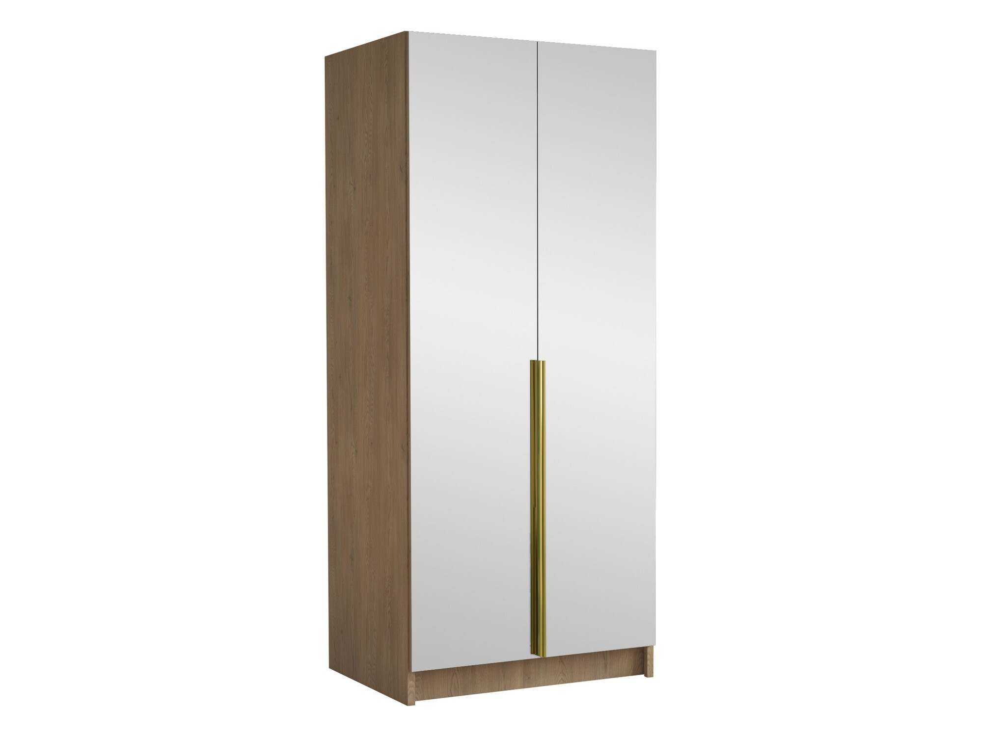 Armadio Closico Staton III (Luminoso legno + D'oro)