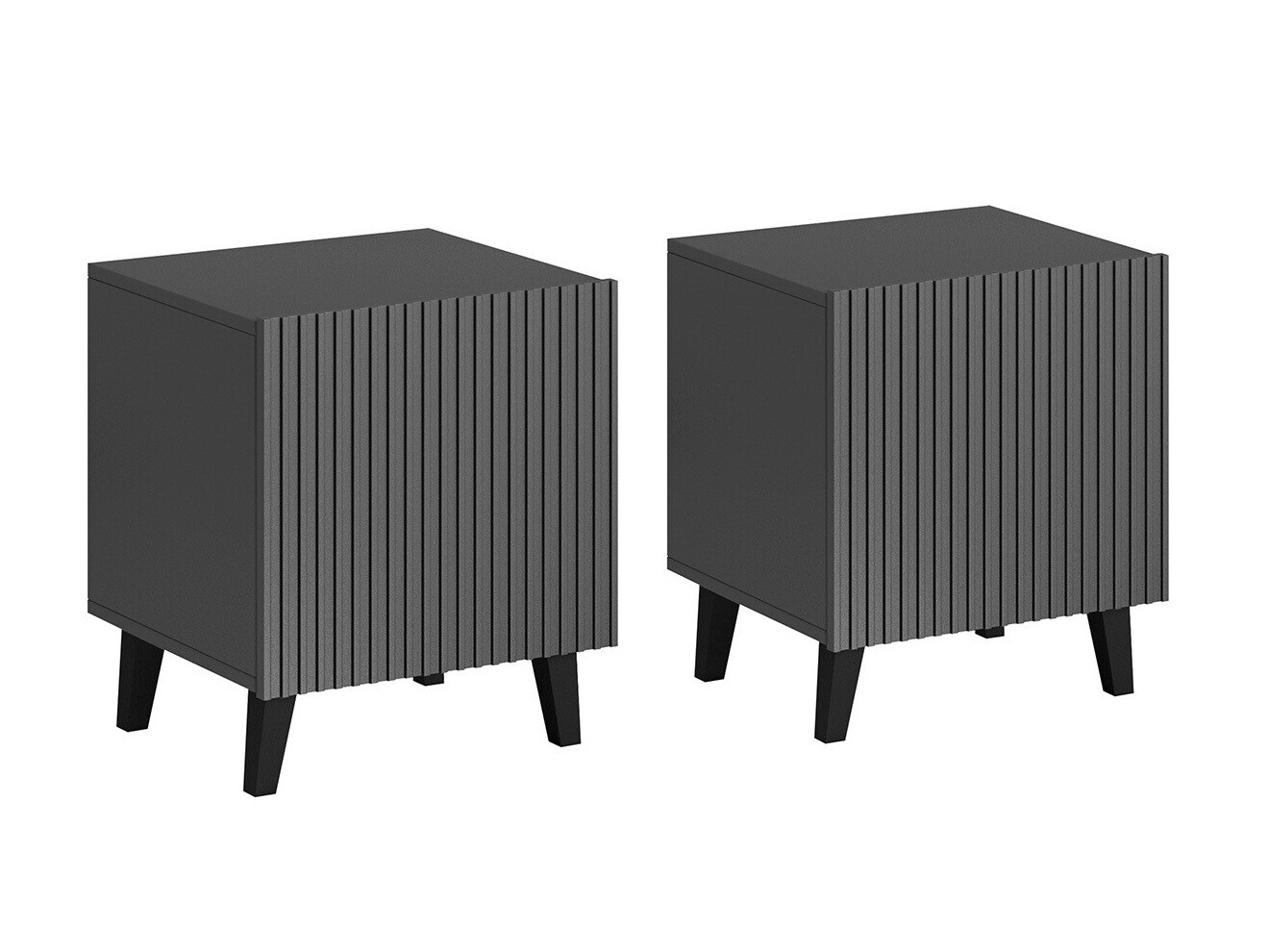 Set di comodini Comes (Antracite)