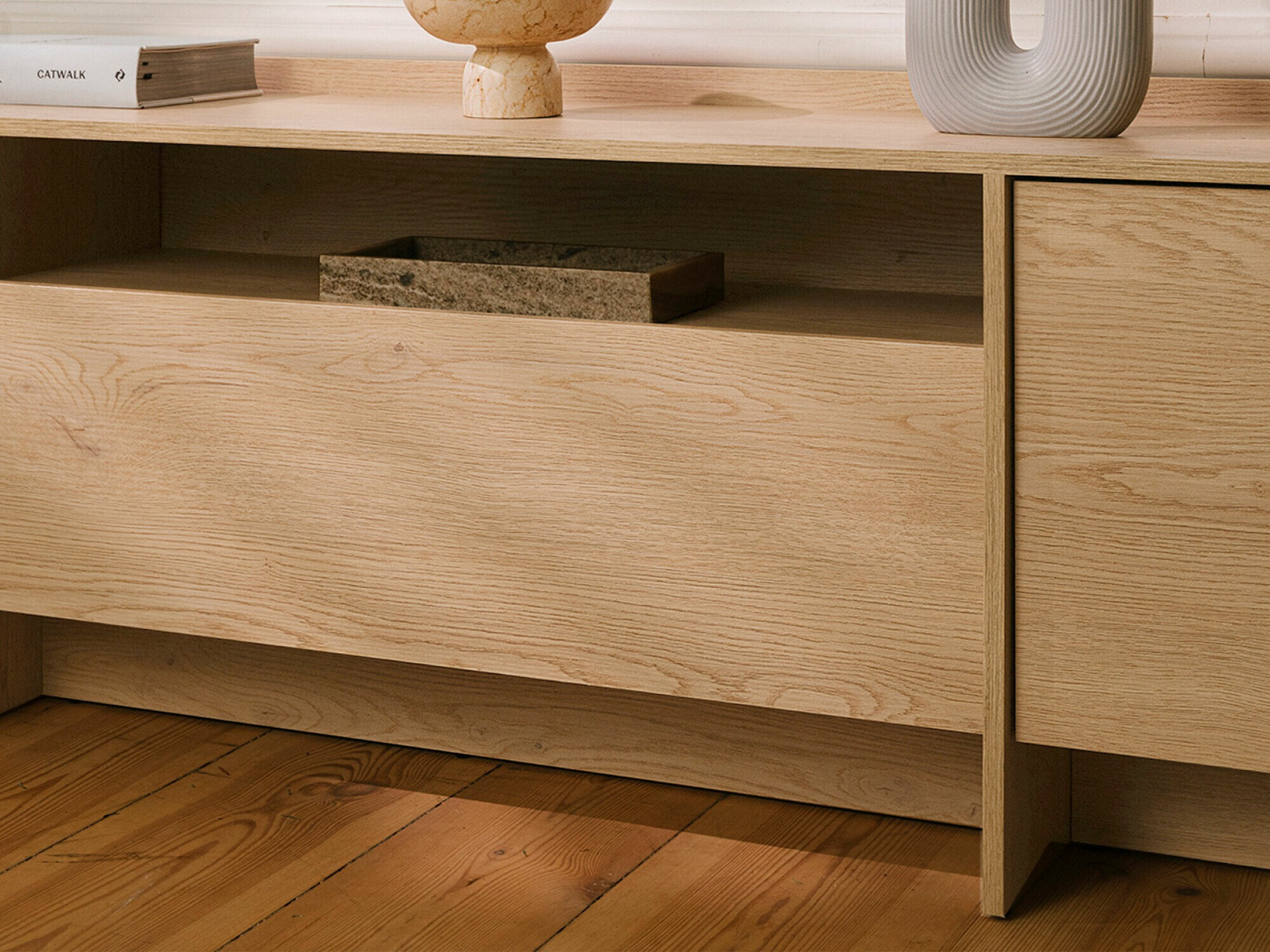 Parete attrezzata Parma 107 (Quercia)