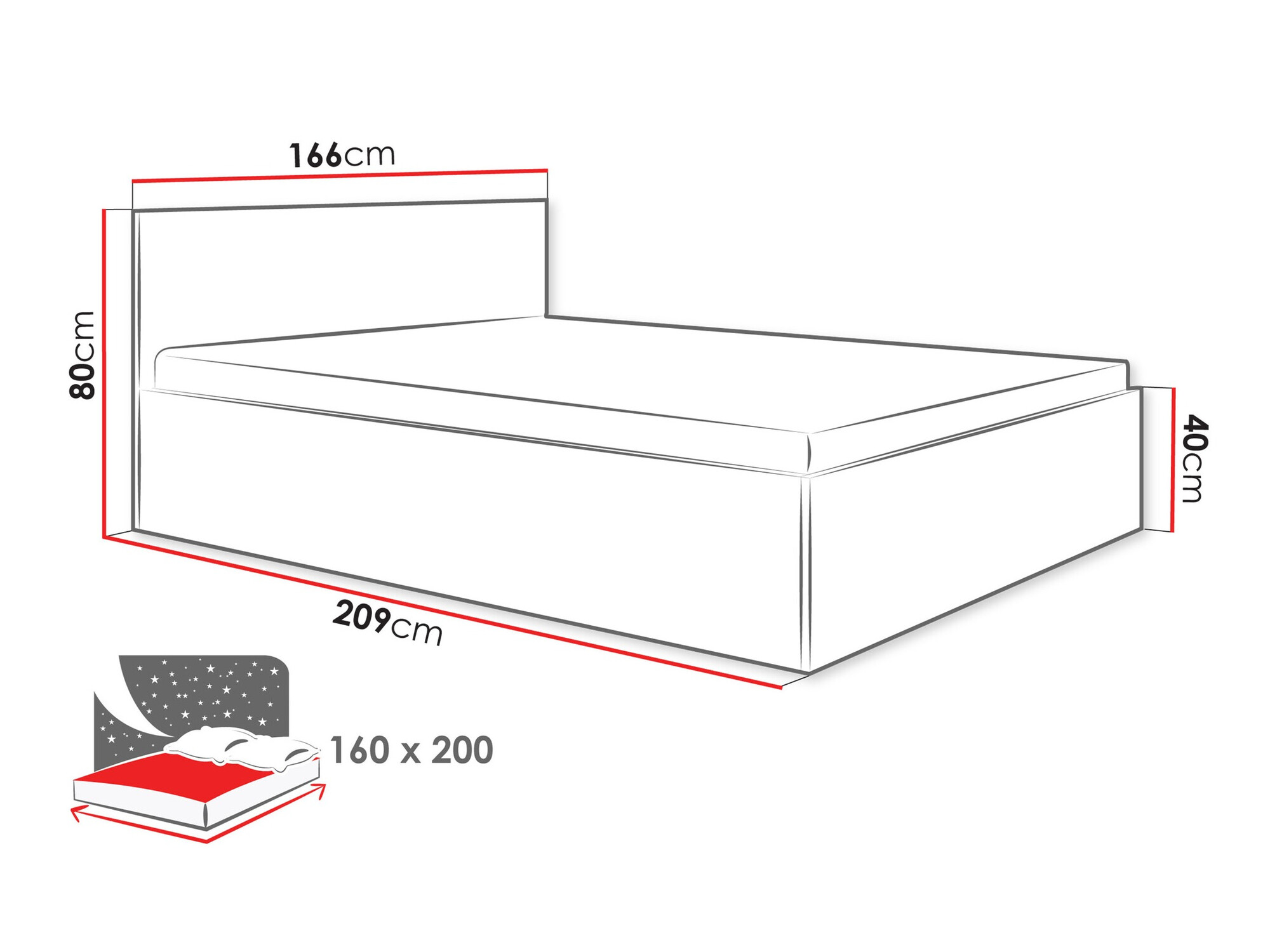 Letto Comfivo Papilio
