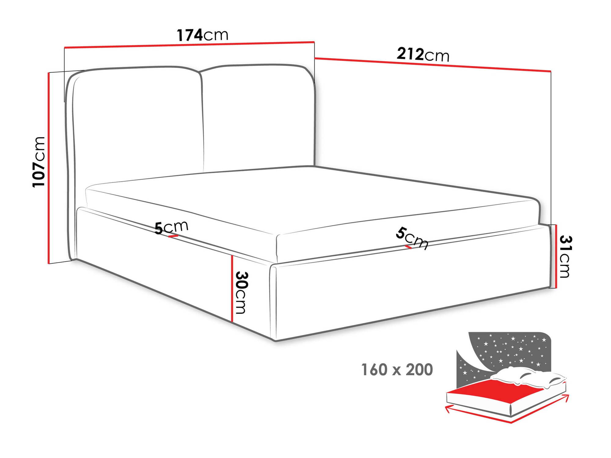 Letto Vox (Coral 80)