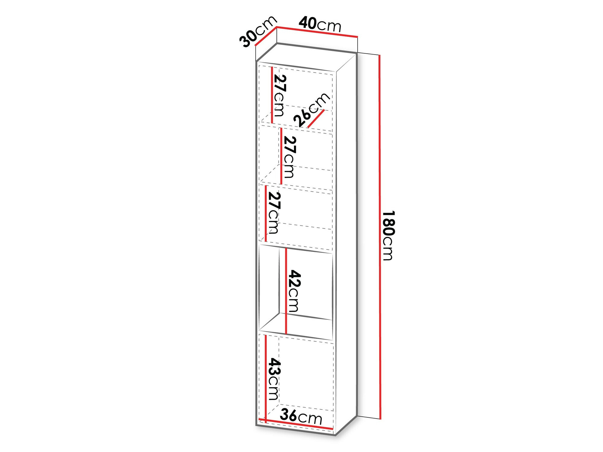 Mensola Species I (Nero)