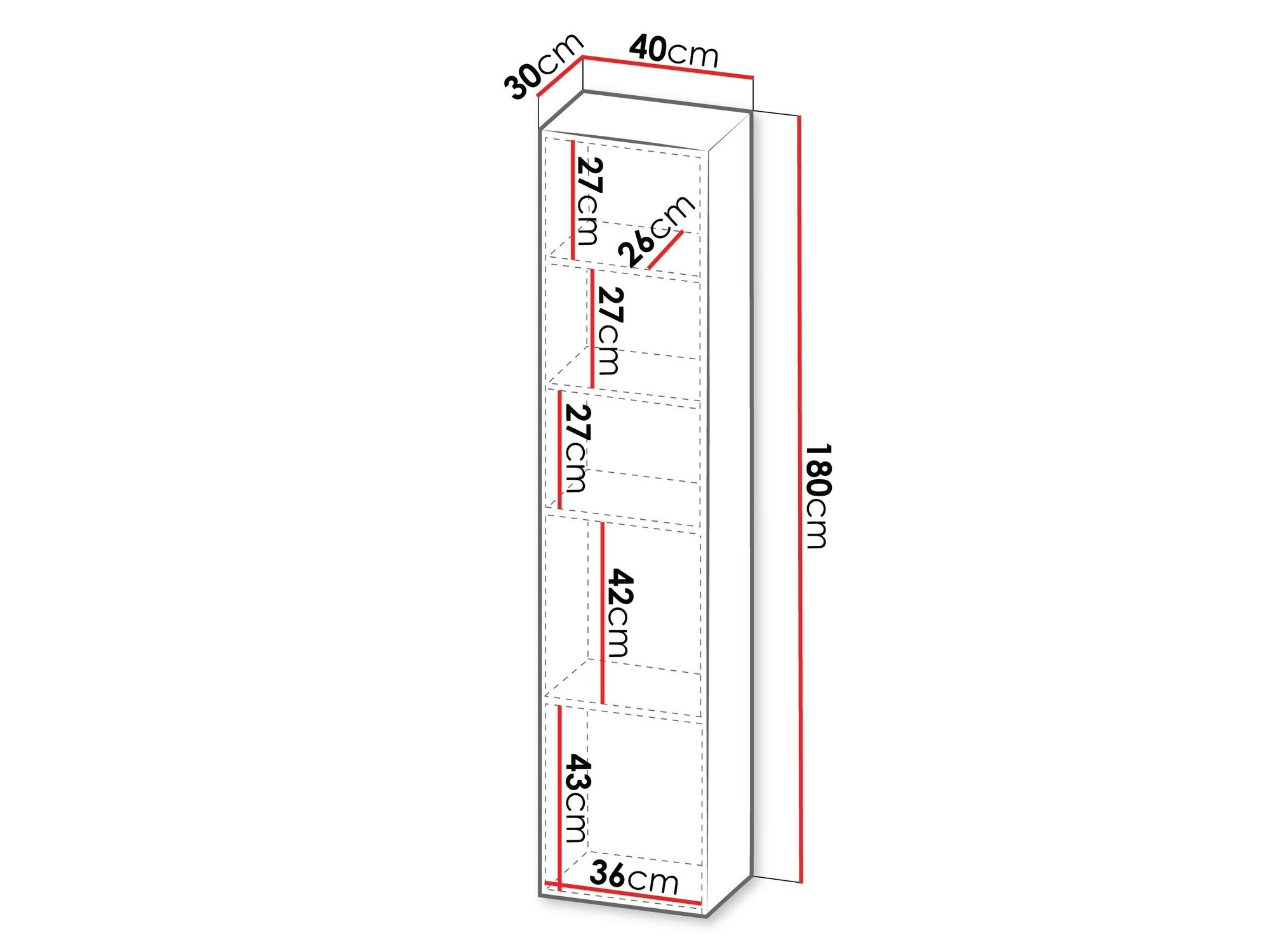 Mensola Species (Nero)