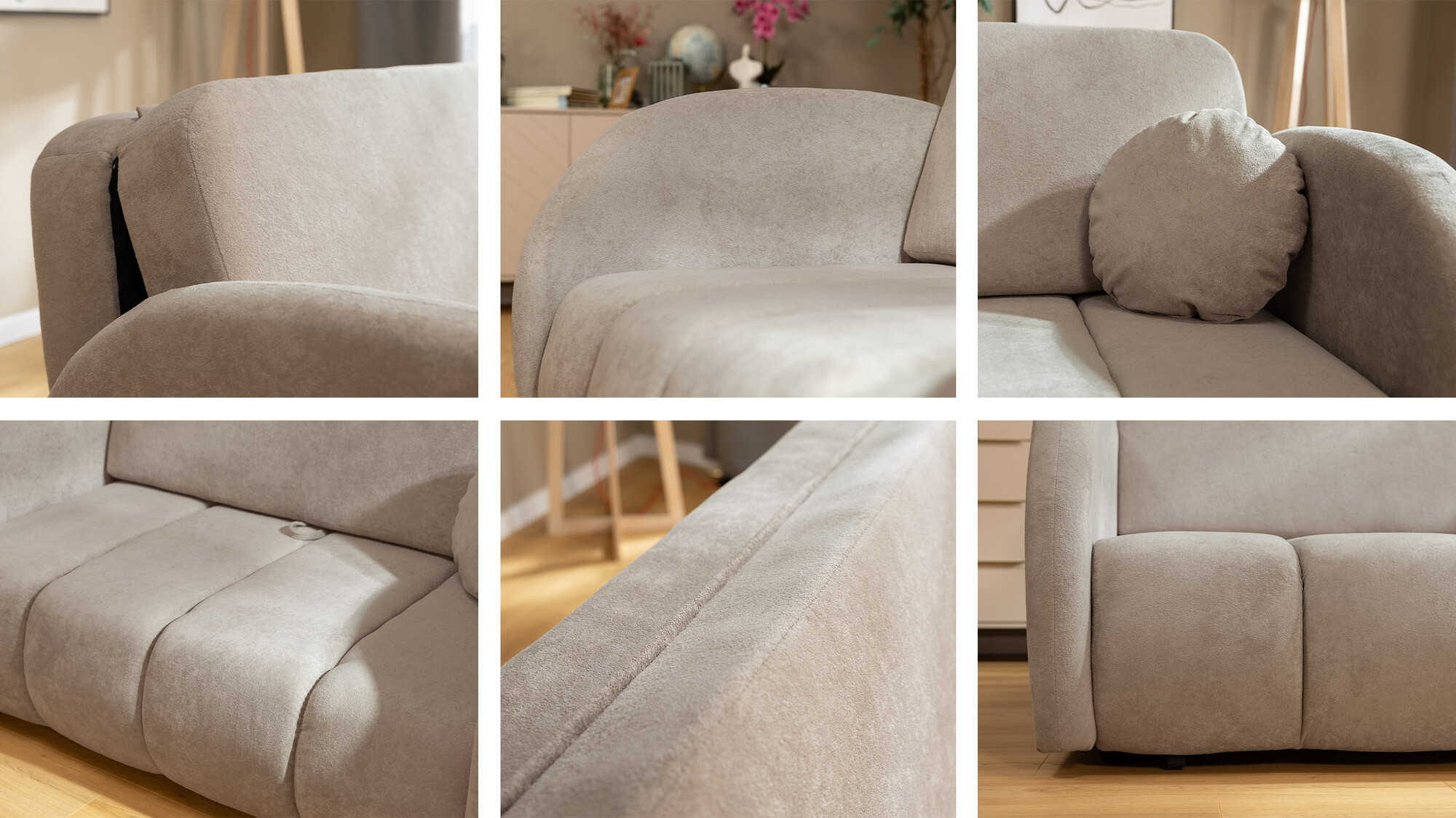 Divano letto Citral III (Velo 636)