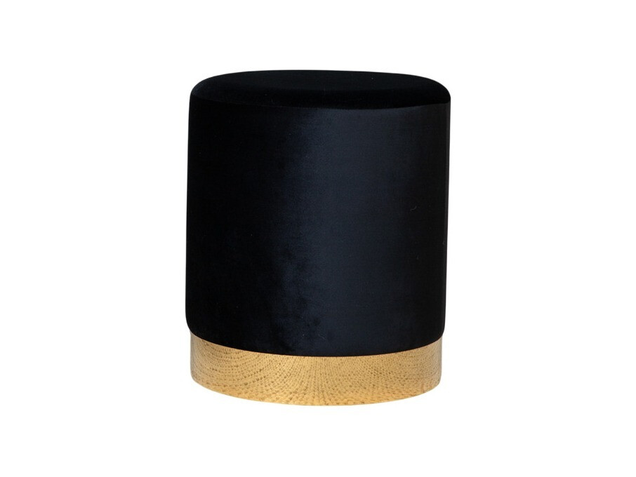 Pouf Dallas 2936 (Nero + Giallo lucido)