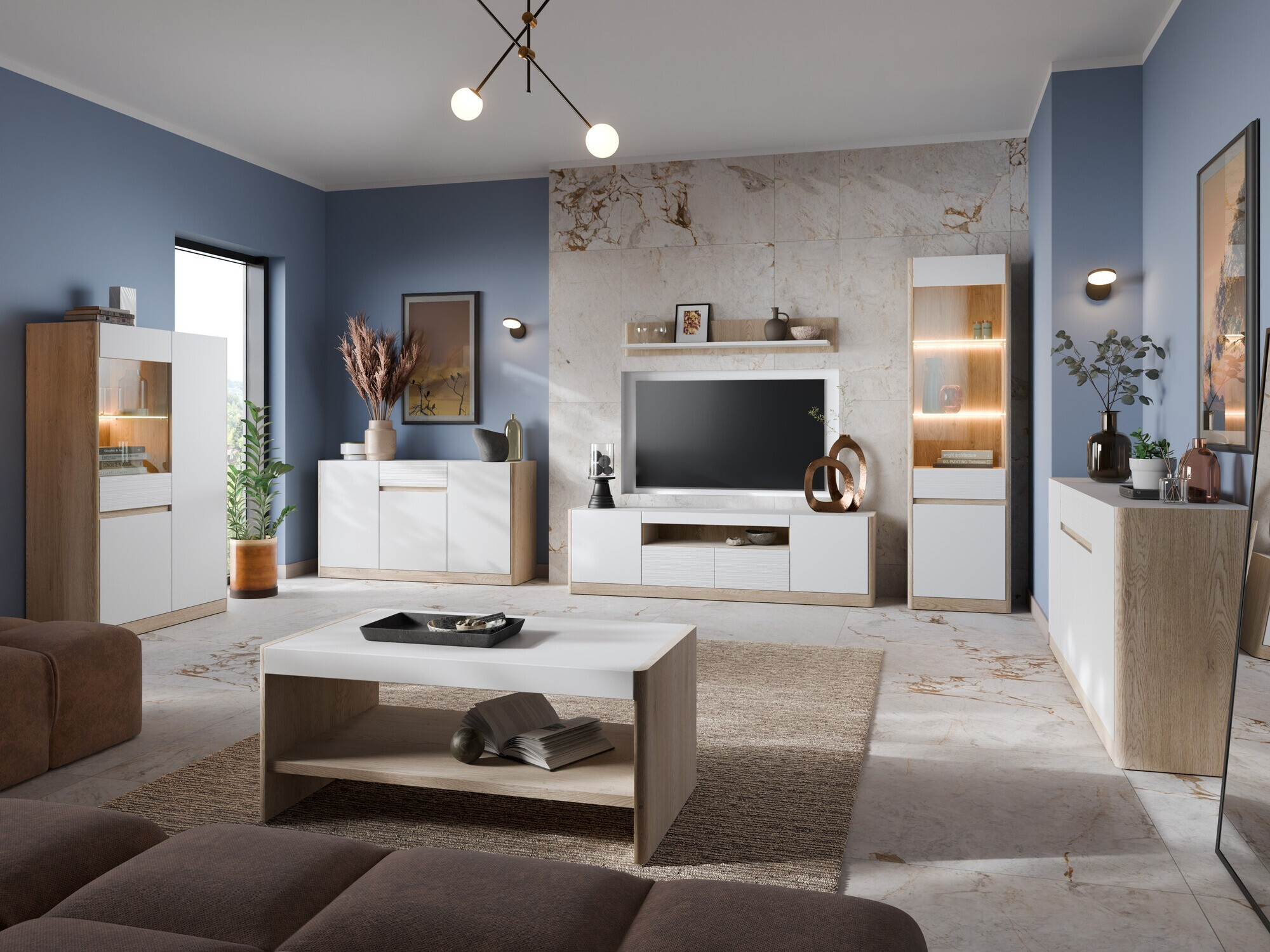 Parete attrezzata Flosoi 107