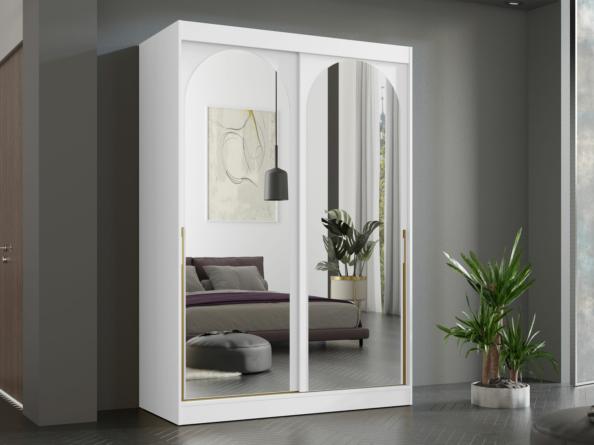 Armadio Toledo 131 (Bianco)