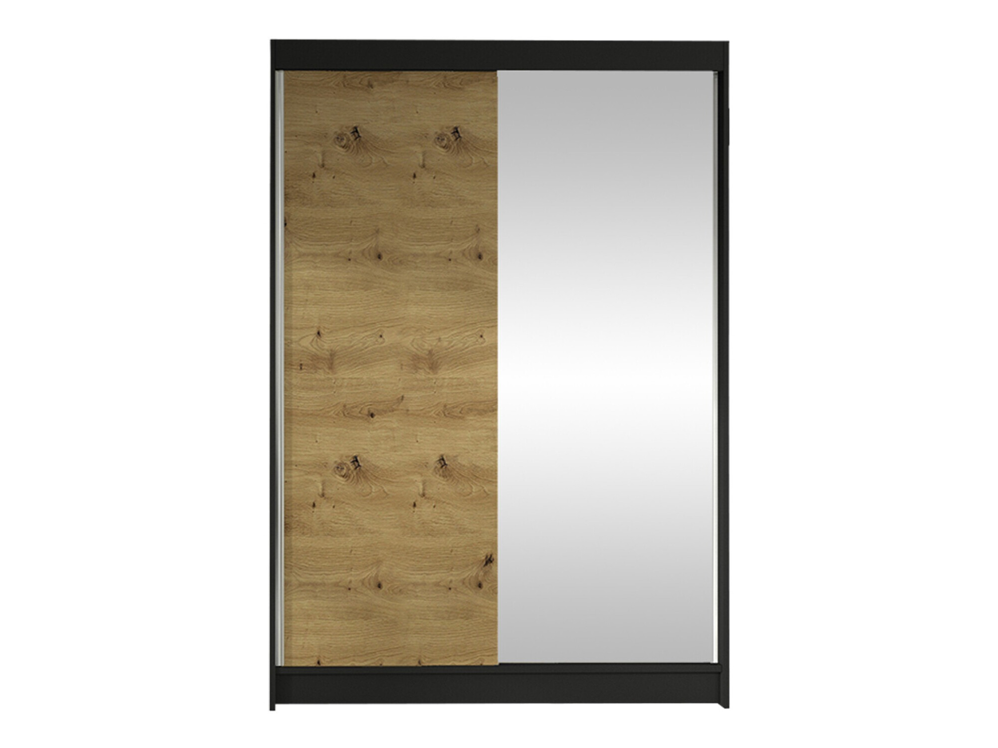 Armadio Closico Salvor I (Nero + Rovere Artisan)