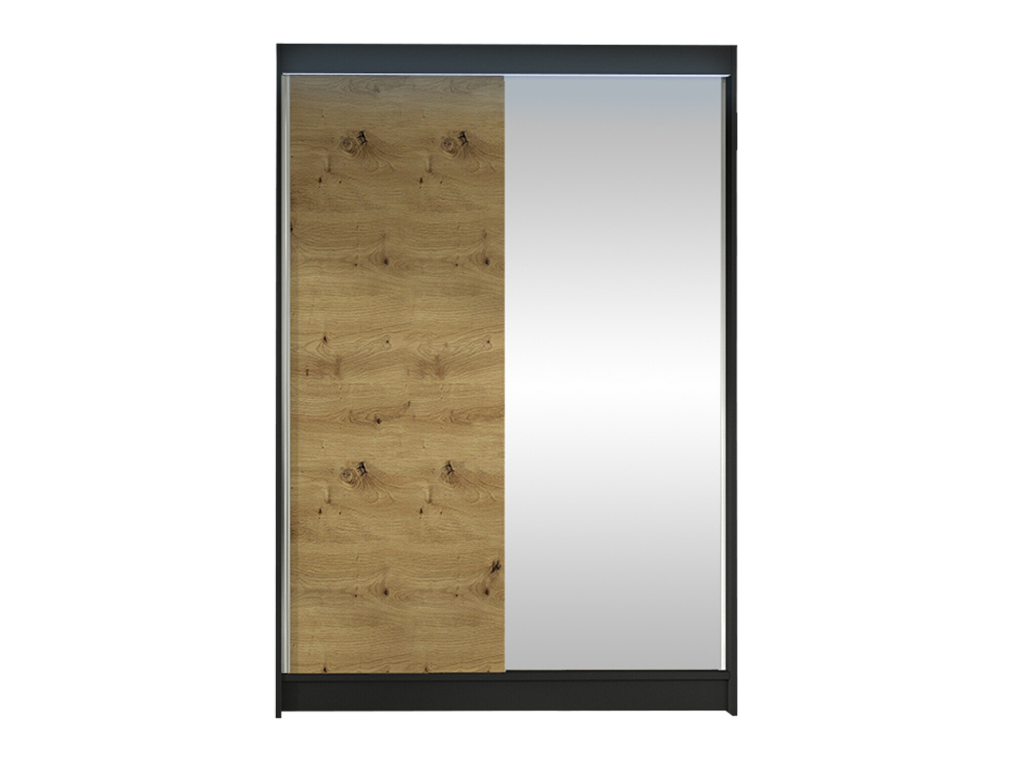 Armadio Closico Salvor I (Nero + Rovere Artisan)