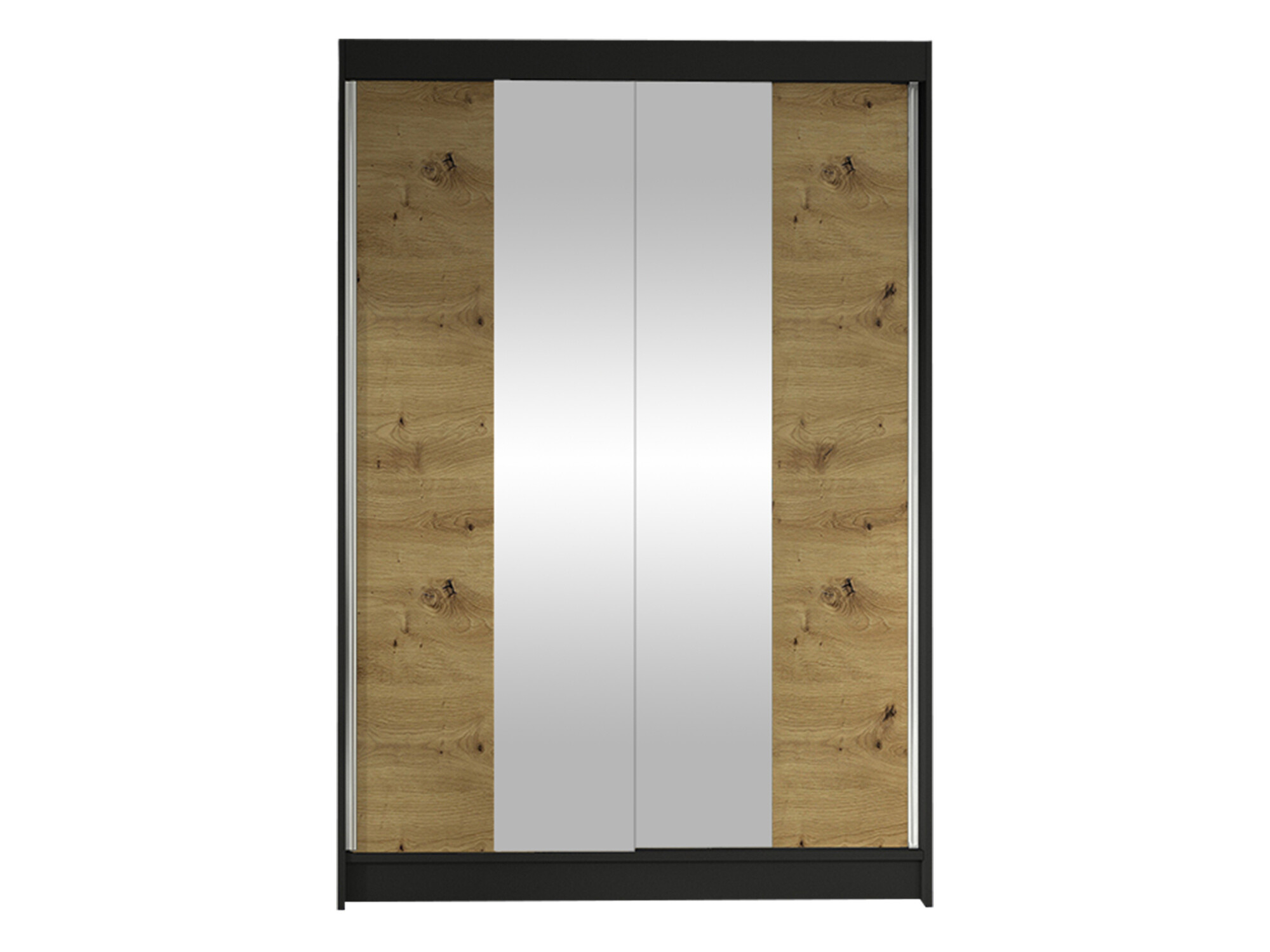 Armadio Closico Salvor II (Nero + Rovere Artisan)