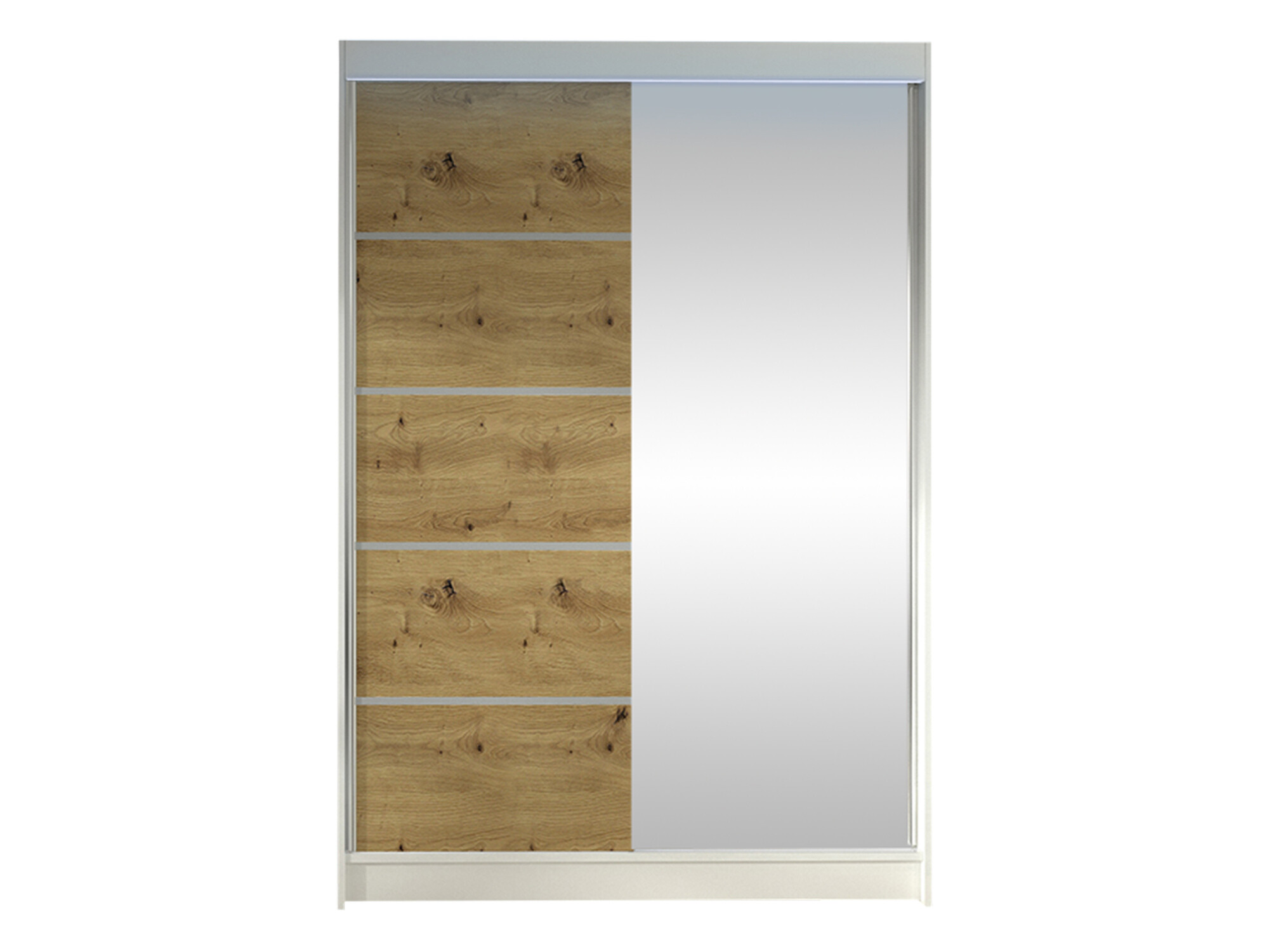 Armadio Closico Salvor III (Bianco + Rovere Artisan)