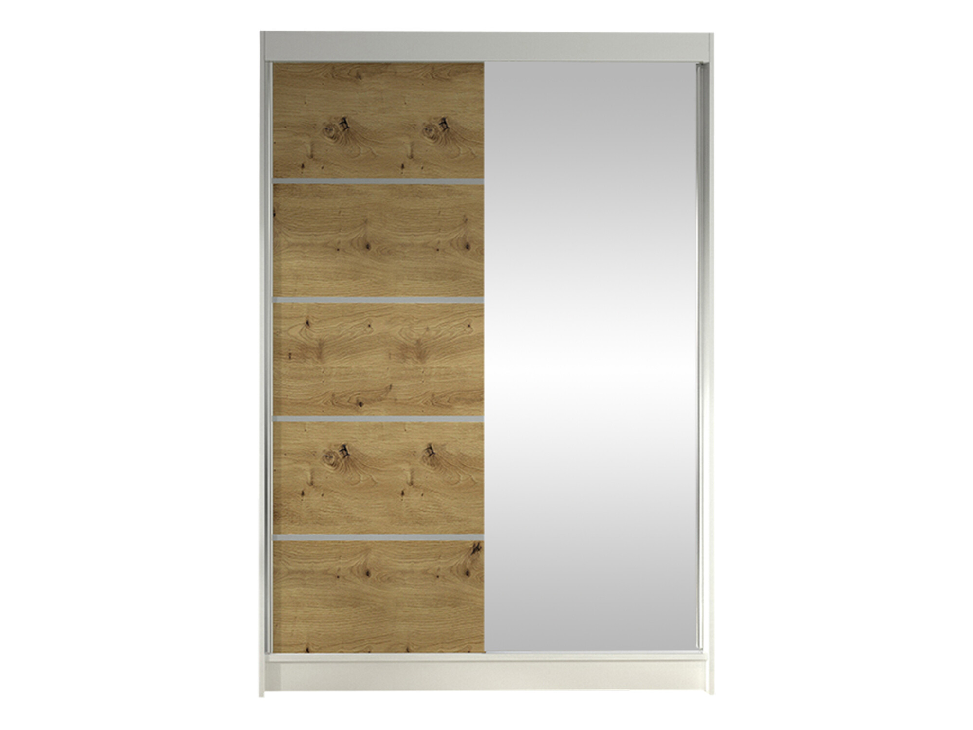 Armadio Closico Salvor III (Bianco + Rovere Artisan)