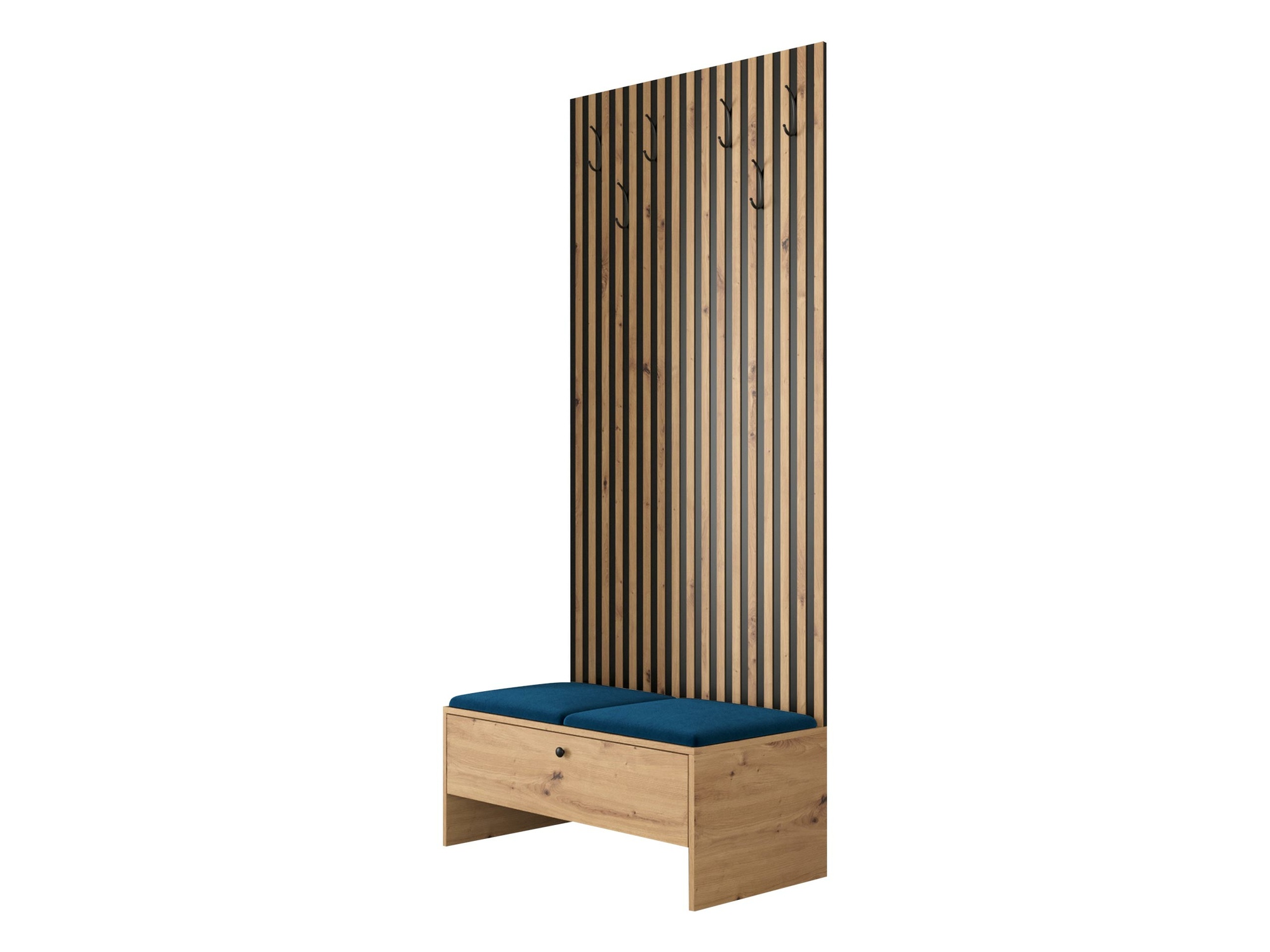 Set arredo da corridoio Donio IV (Rovere Artisan + Manila 26)