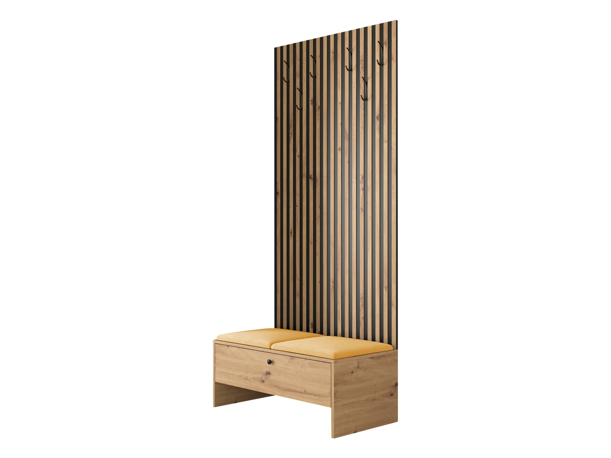 Set arredo da corridoio Donio IV (Rovere Artisan + Manila 32)