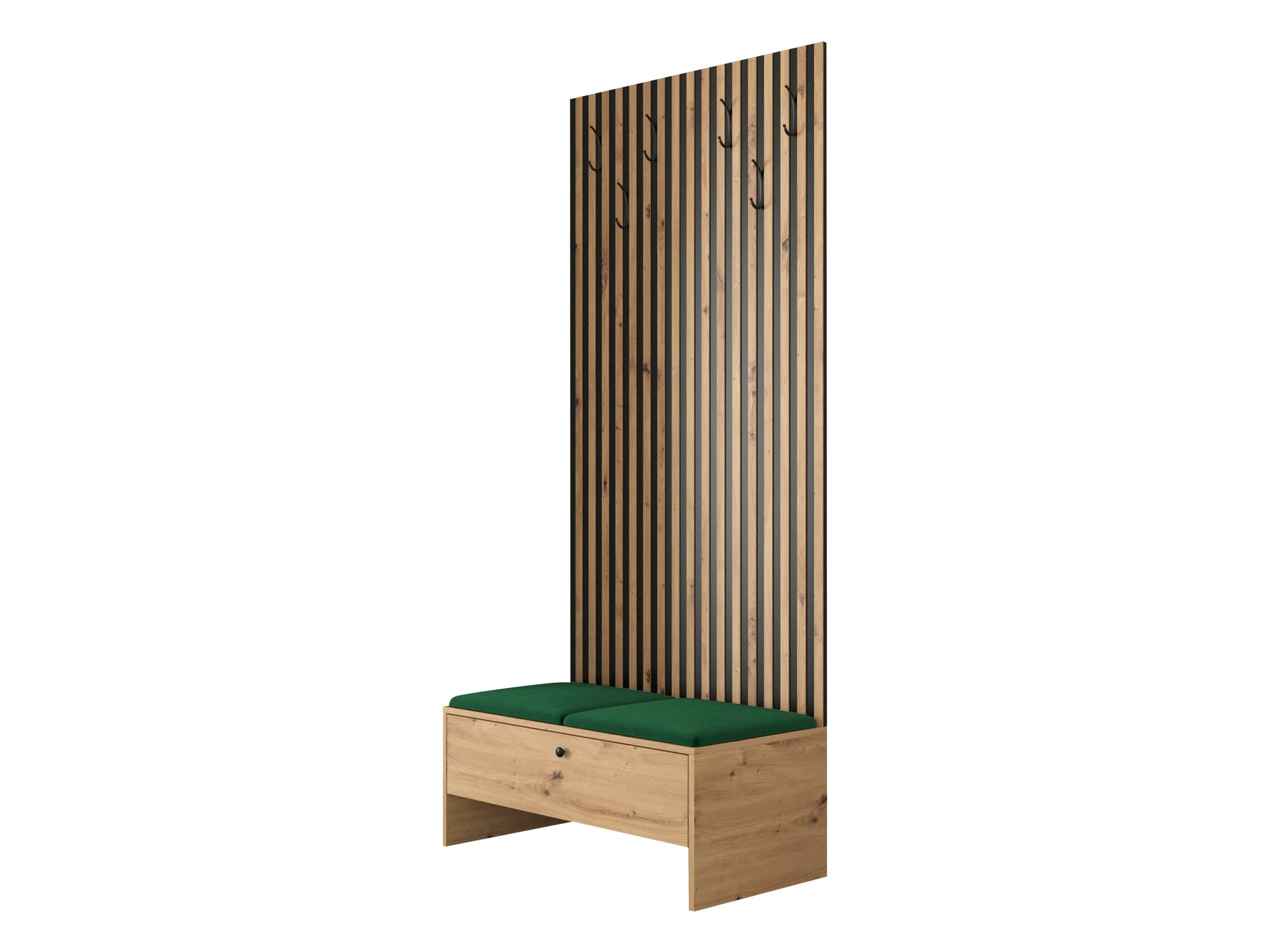 Set arredo da corridoio Donio IV (Rovere Artisan + Manila 35)