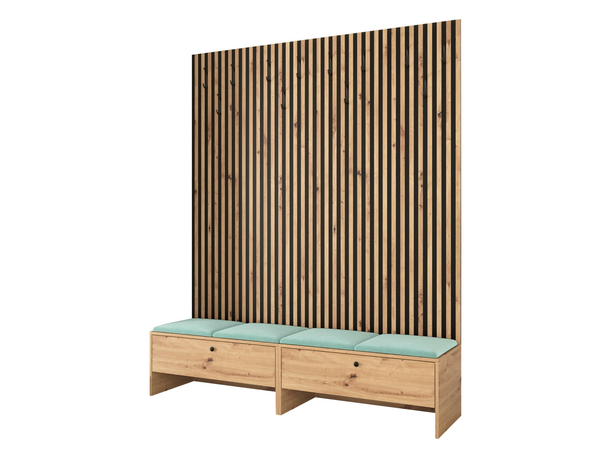 Set arredo da corridoio Donio V (Rovere Artisan + Manila 11)