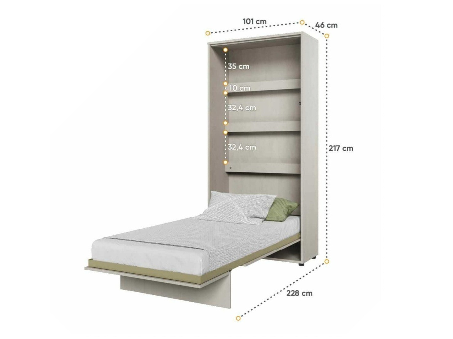 Set di mobili Concept Pro Lenart Levfere 140