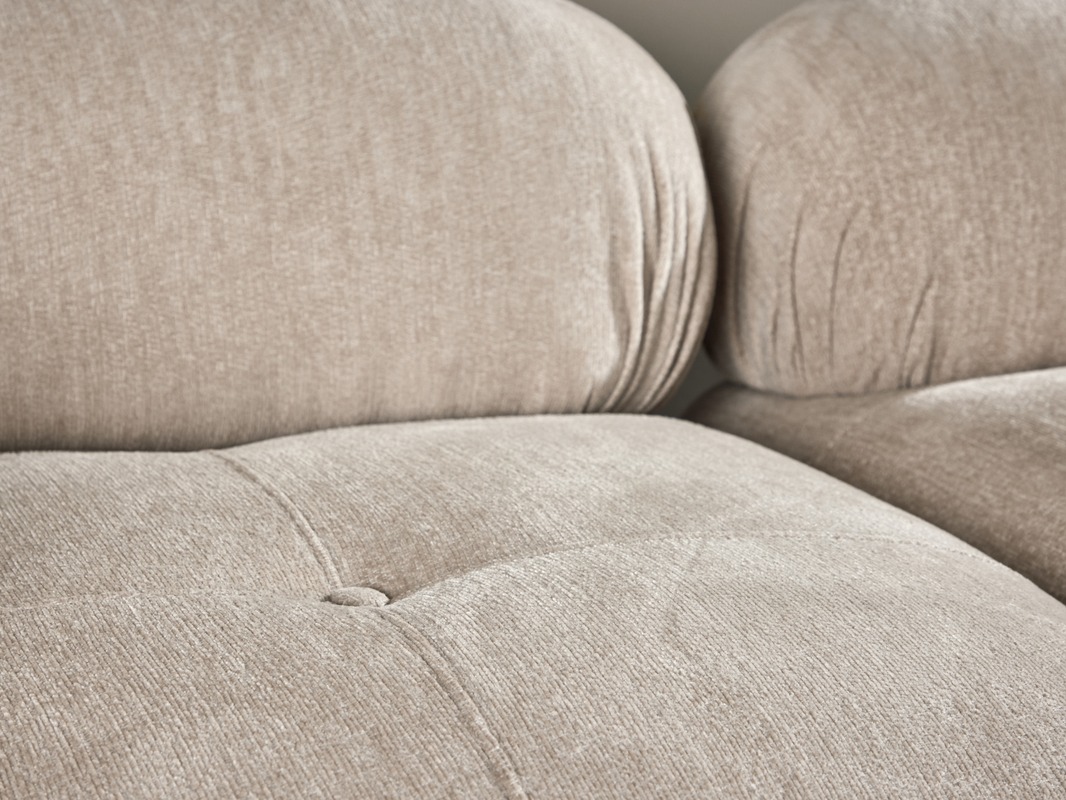 Divano componibile Evardale 103 (Beige + Nero)