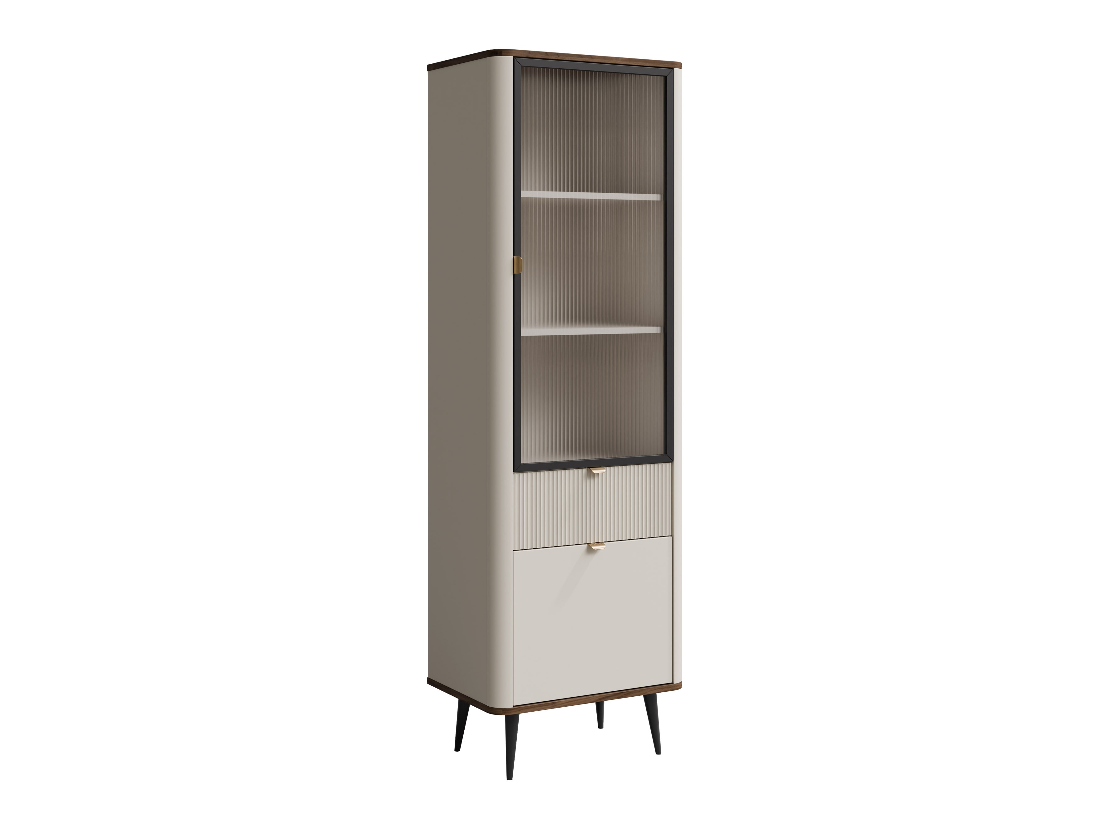 Scaffale Lufela 102 (Cachemire + Noce)