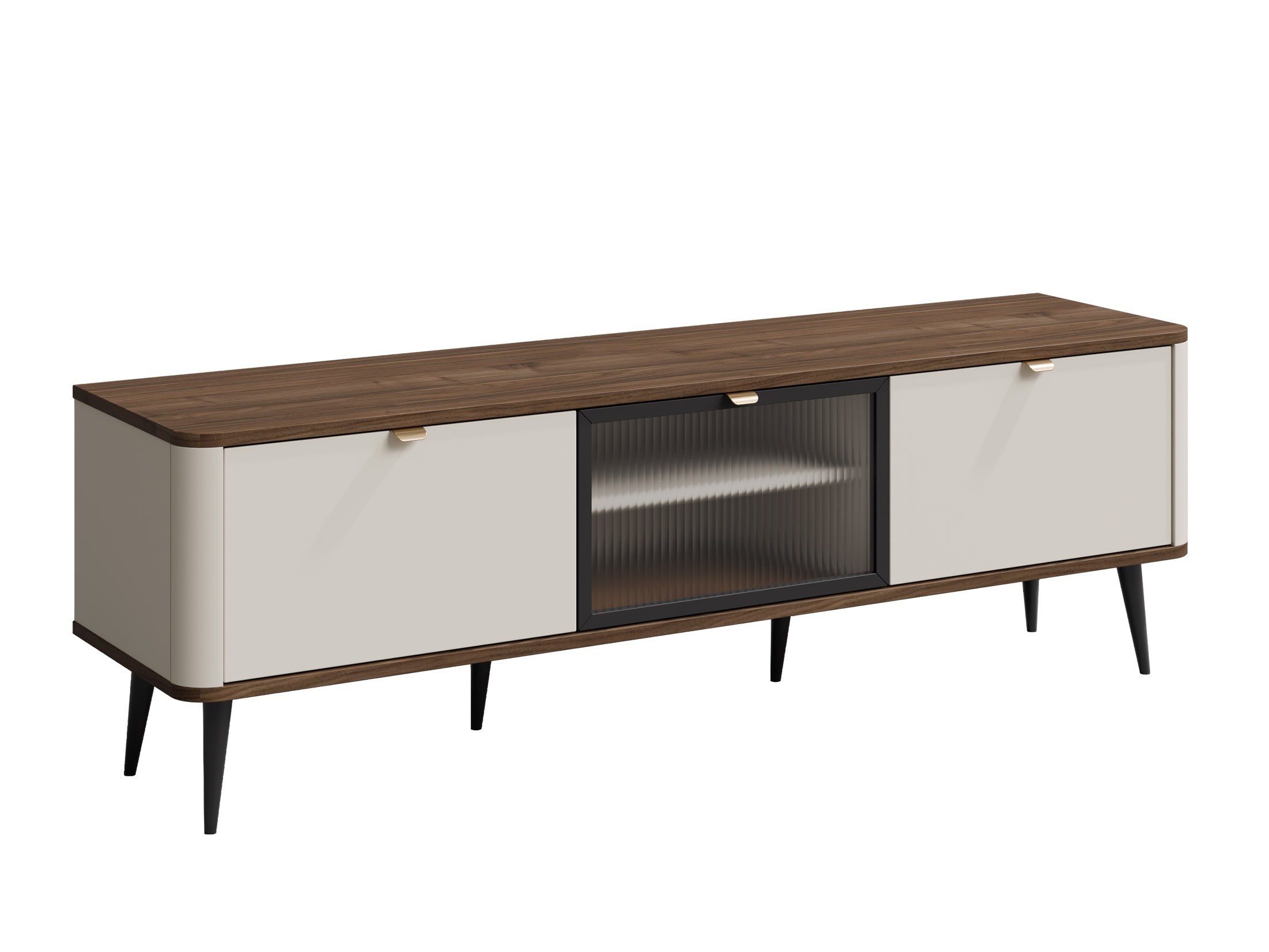 Mobile porta TV Lufela 111 (Cachemire + Noce)