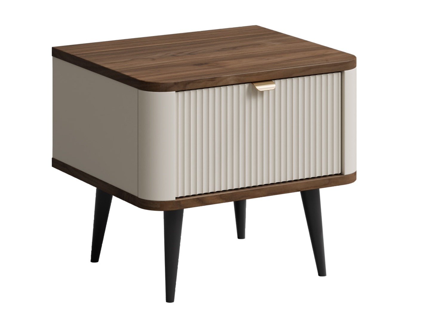 Comodino Lufela 116 (Cachemire + Noce)