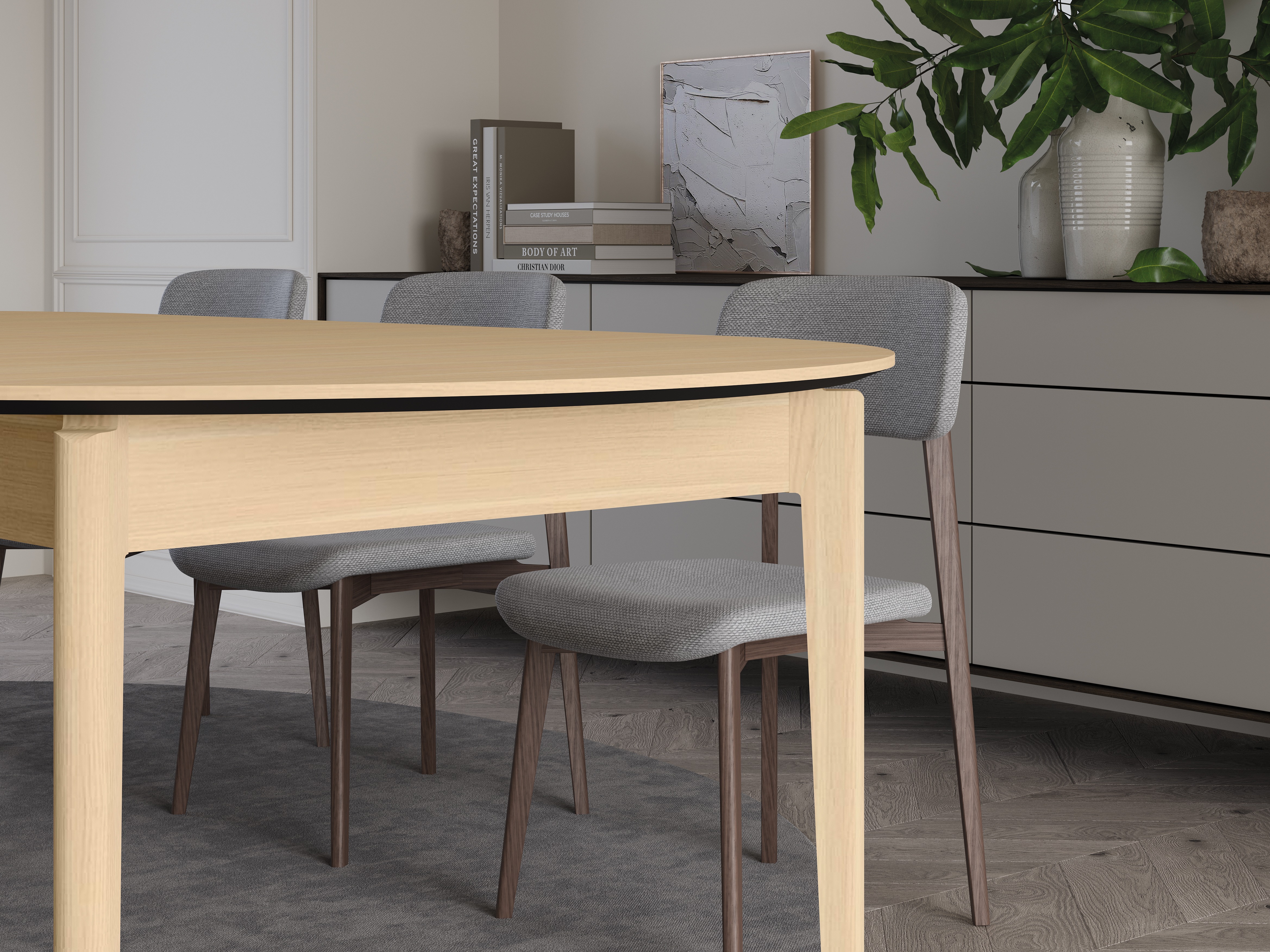 Tavolo Fresno 180 (Rovere chiaro)