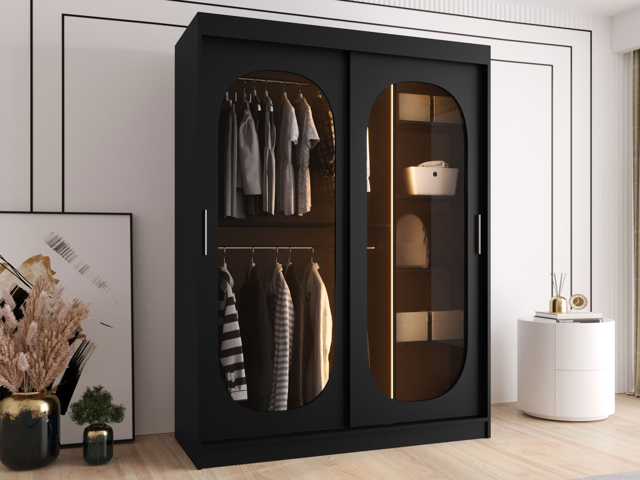 Armadio Hartford 519 (Nero)