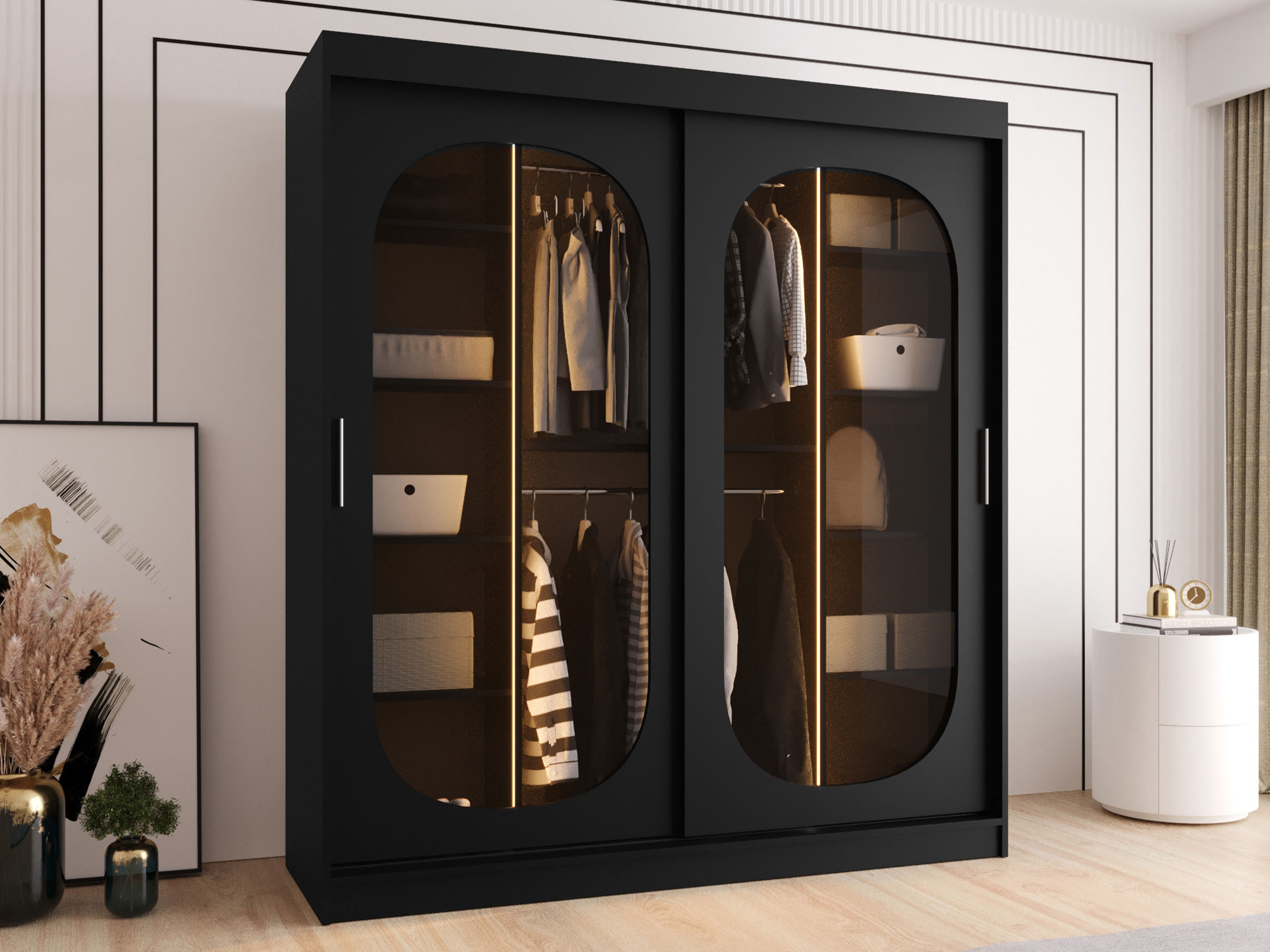 Armadio Hartford 520 (Nero)