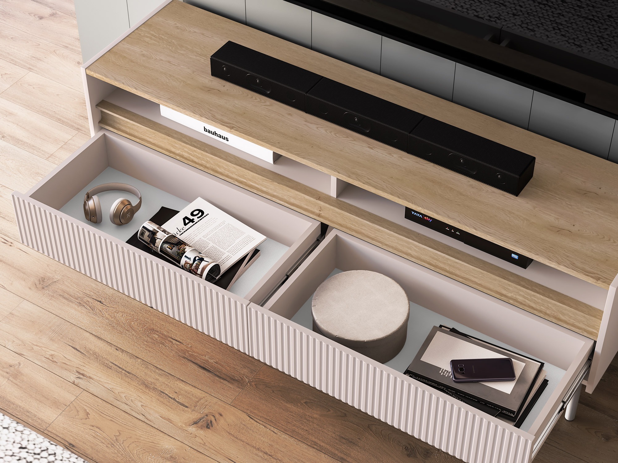 Parete attrezzata Vircalu 110