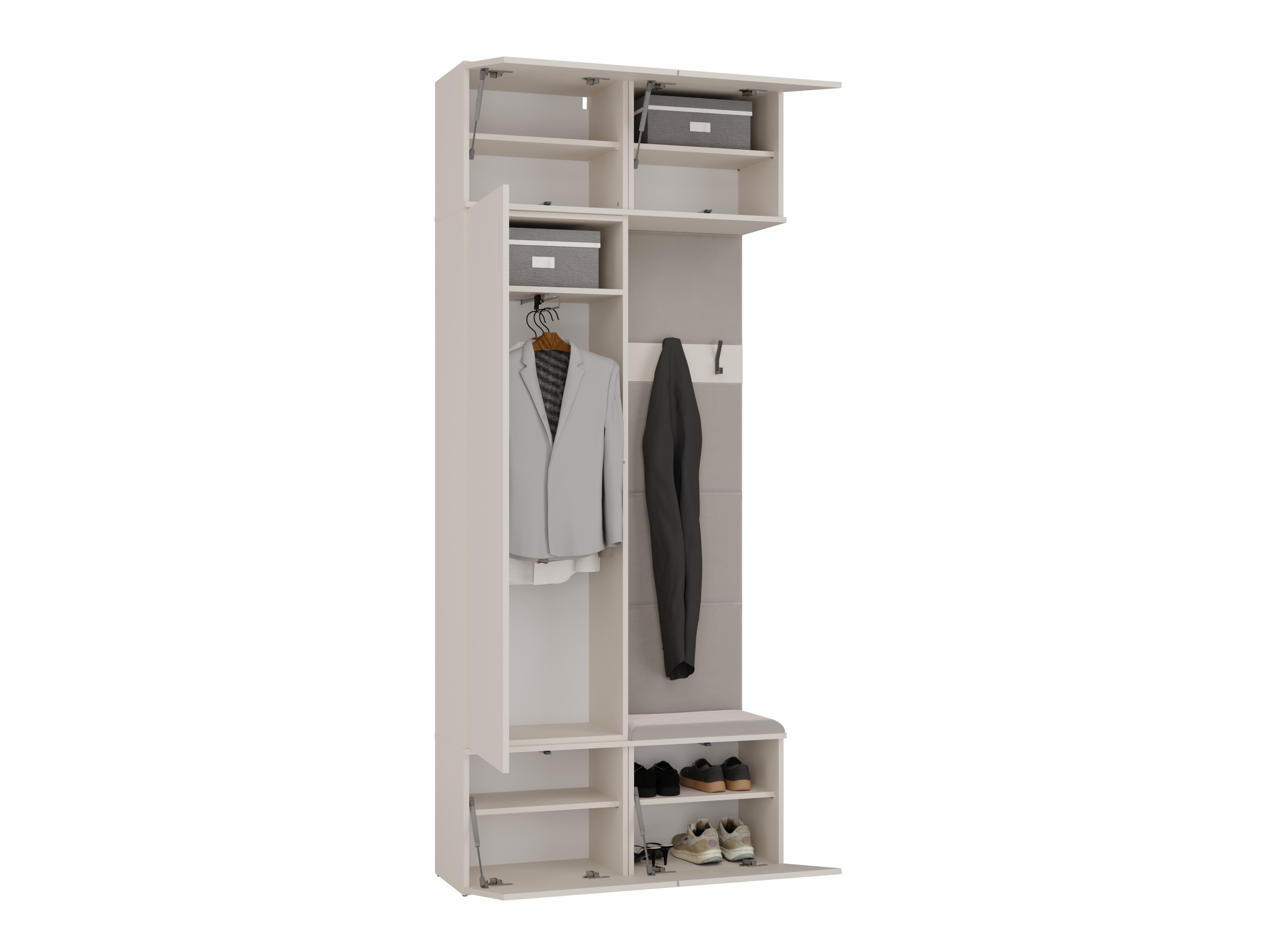 Set arredo da corridoio Domtori 100 (Cachemire)