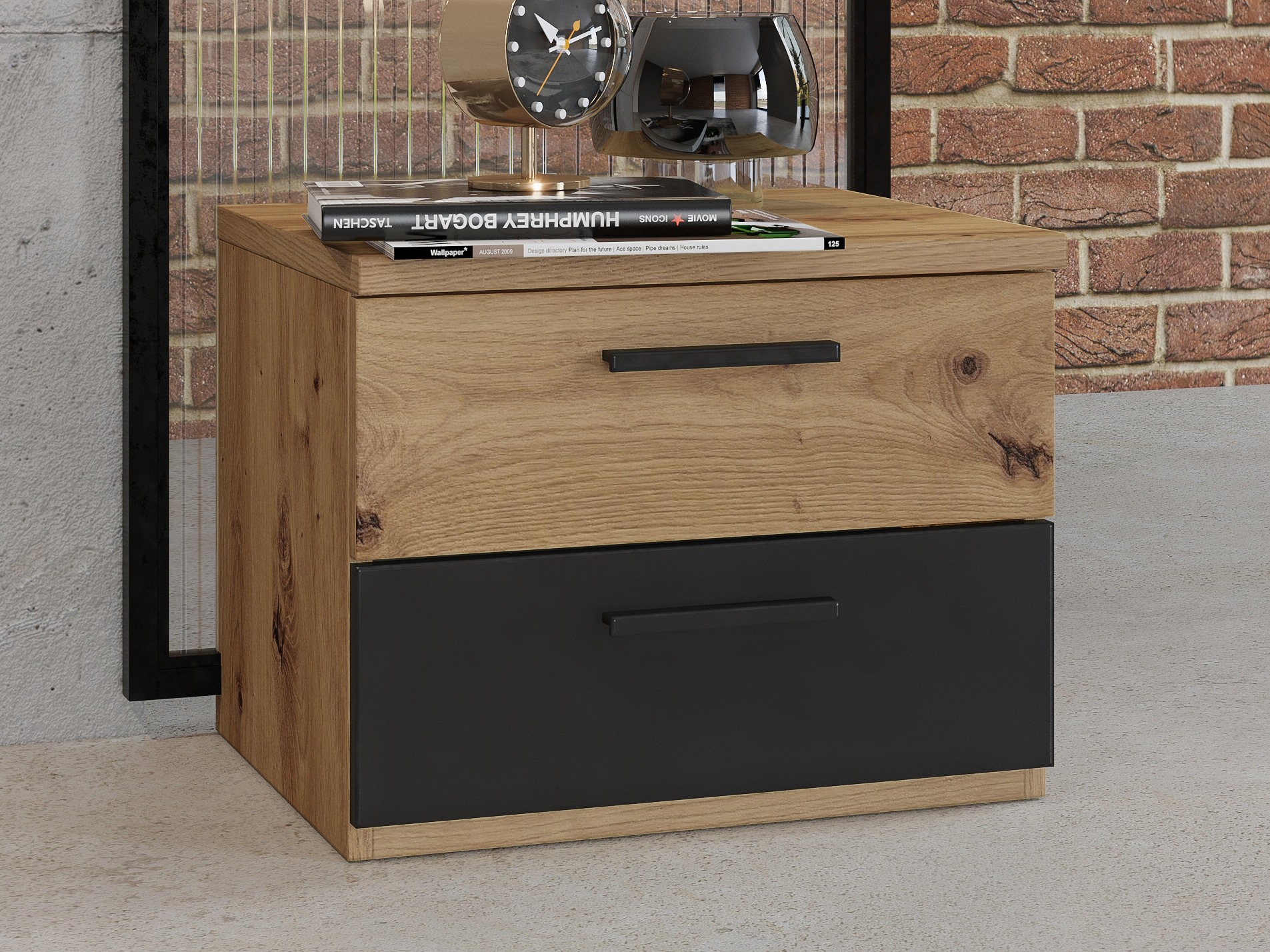 Comodino Felelie 101 (Rovere Artisan)