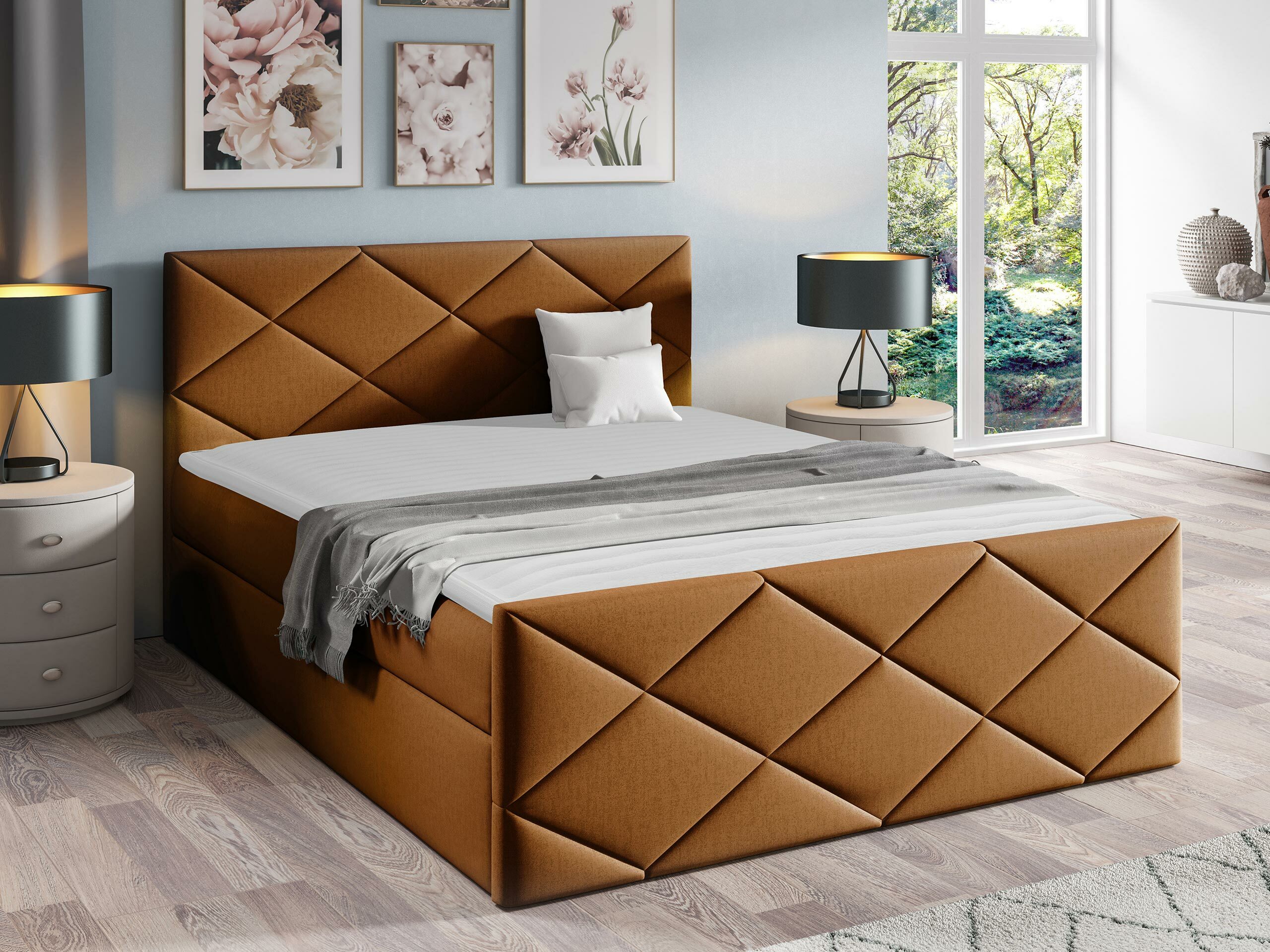 Letto continentale Mons (Kameleon 48)