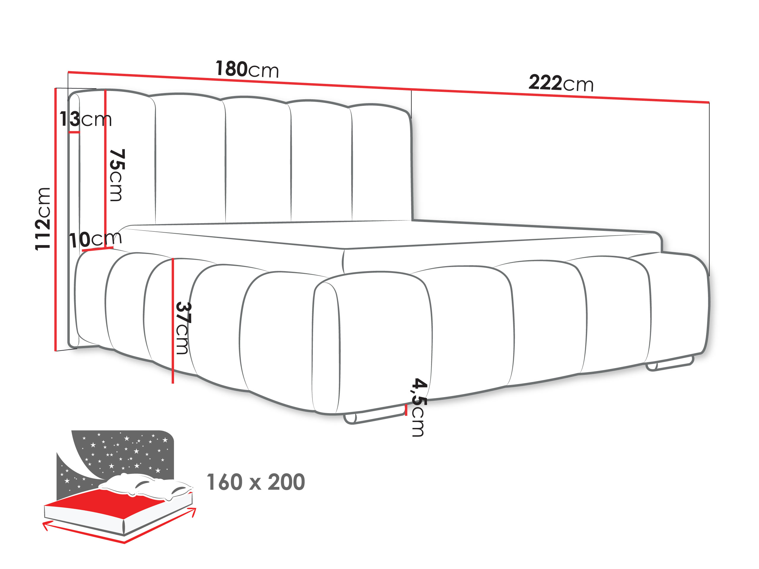 Letto TrendyNest Alceus I (Abriamo 09)
