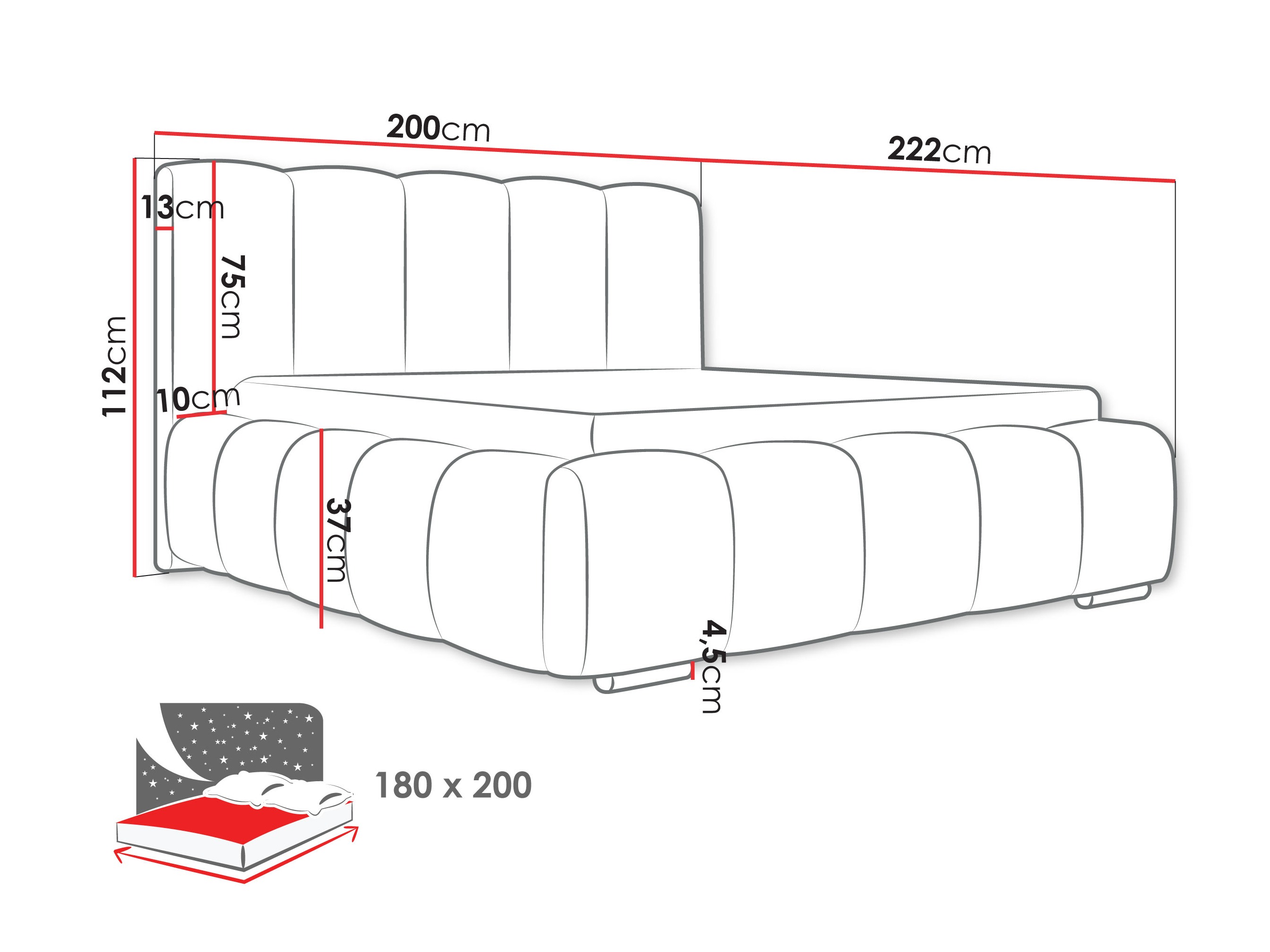 Letto TrendyNest Alceus I (Abriamo 08)