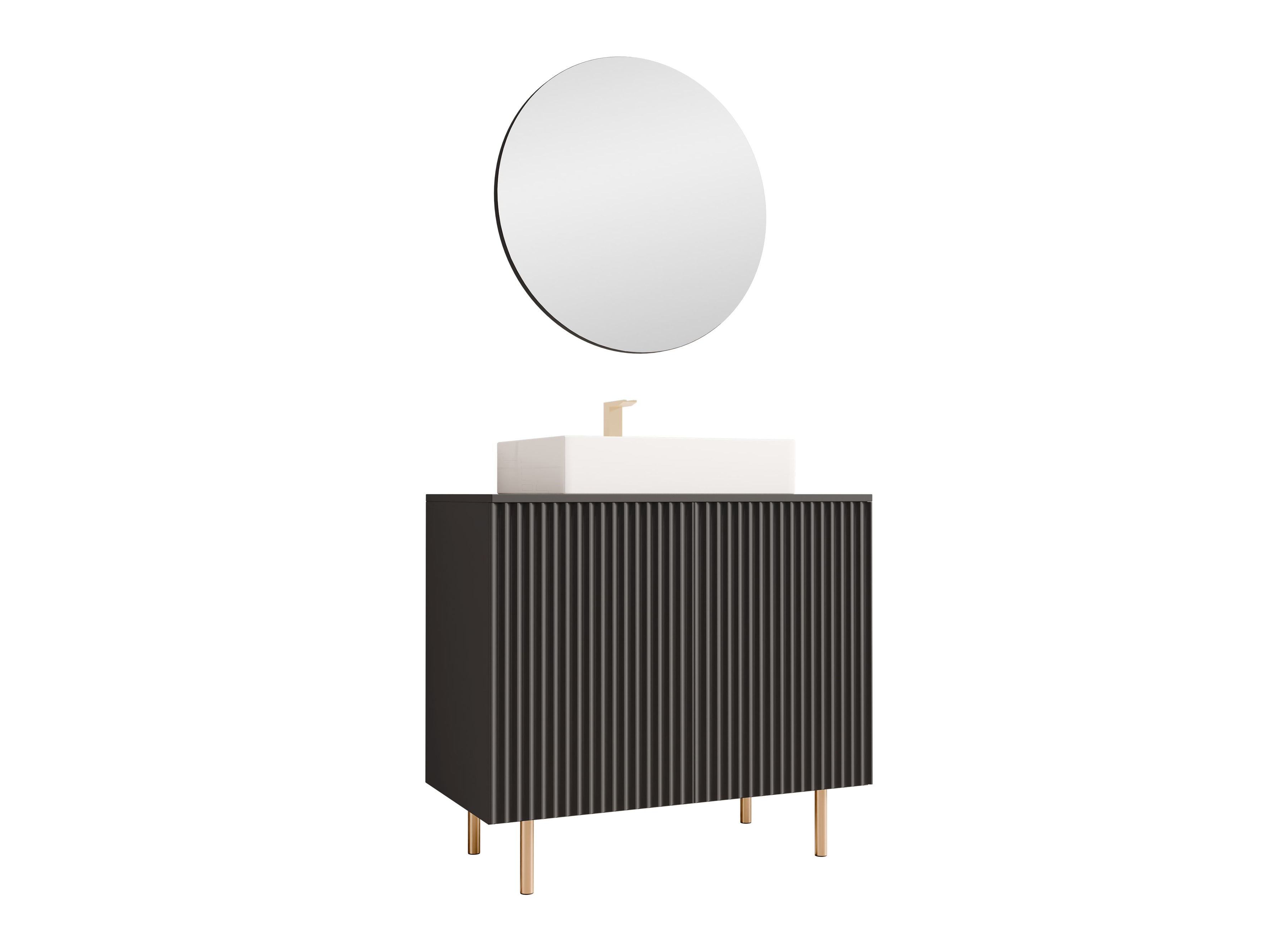 Set bagno Decus I (Nero)
