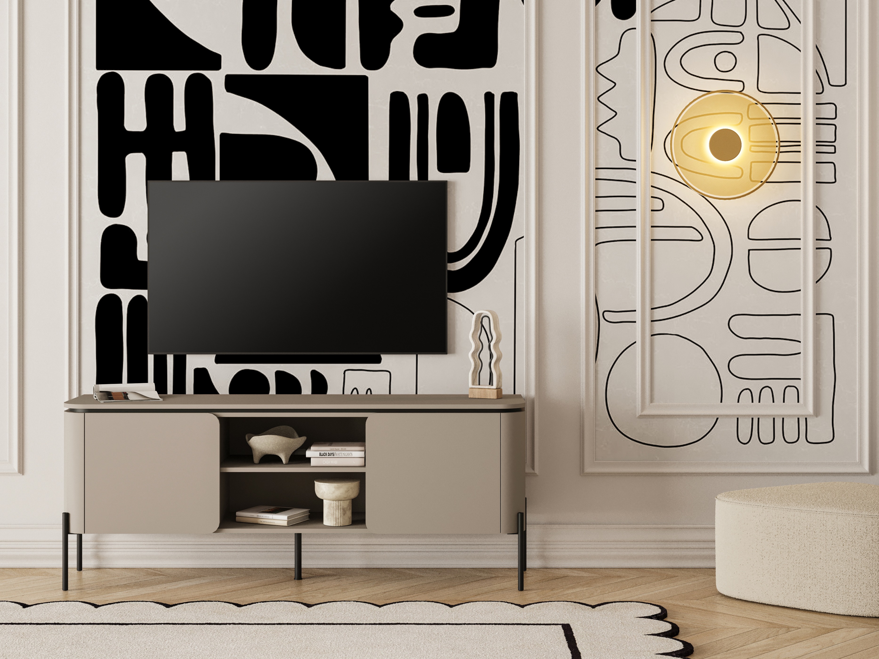 Mobile porta TV Mirbeno 101