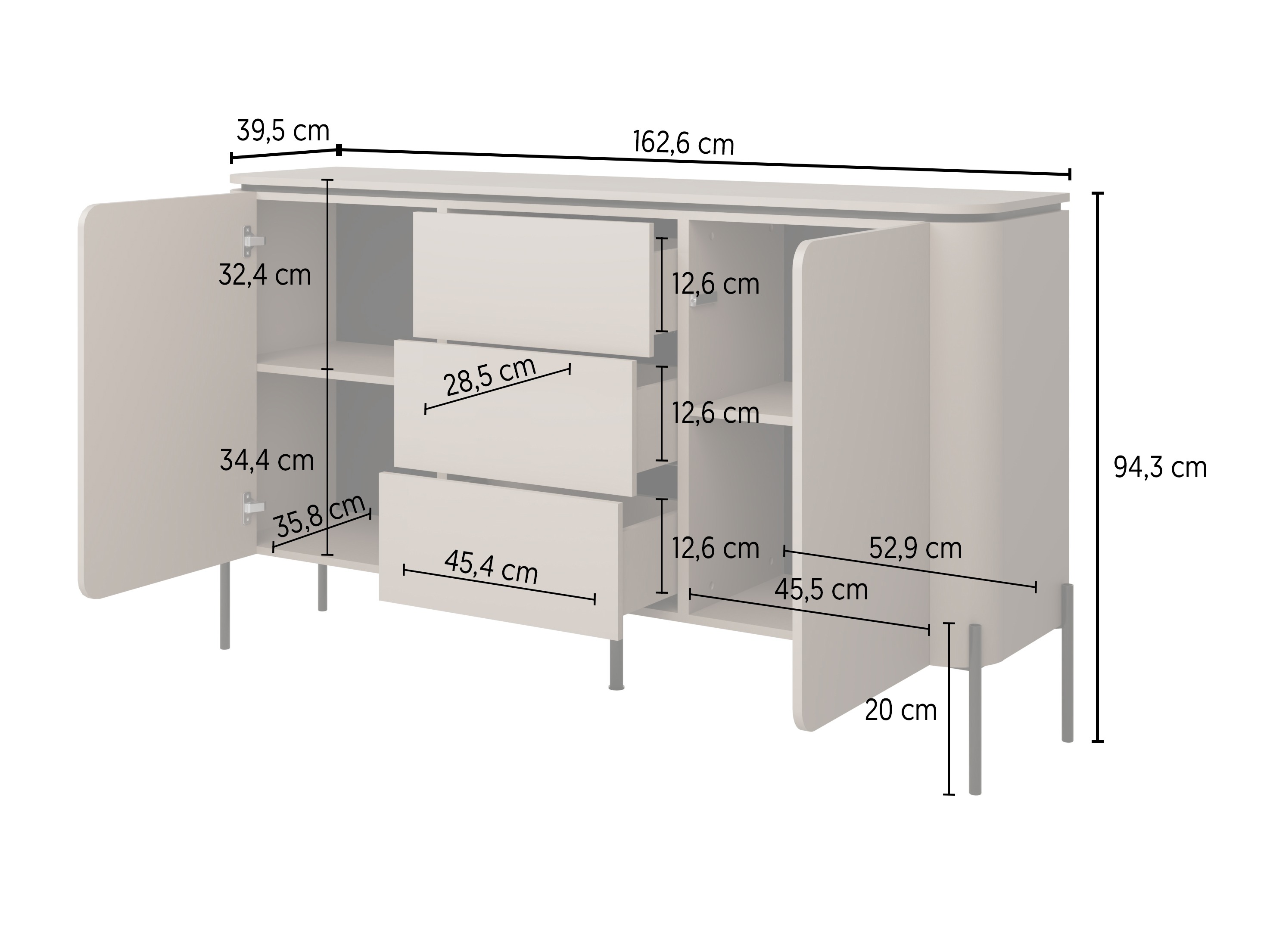 Parete attrezzata Mirbeno 103